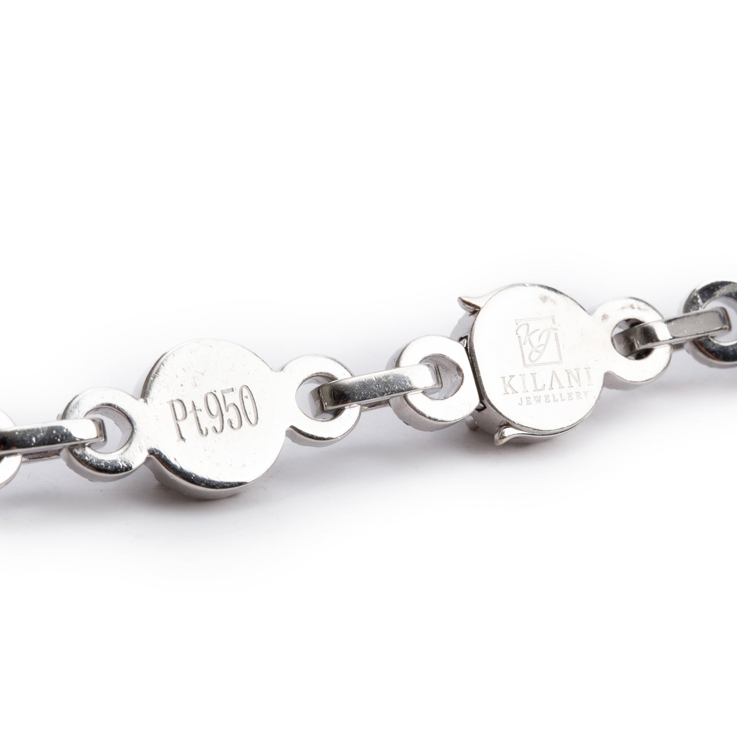 Platinum 32.83 tcw. Black & White Diamond Kilani Necklace