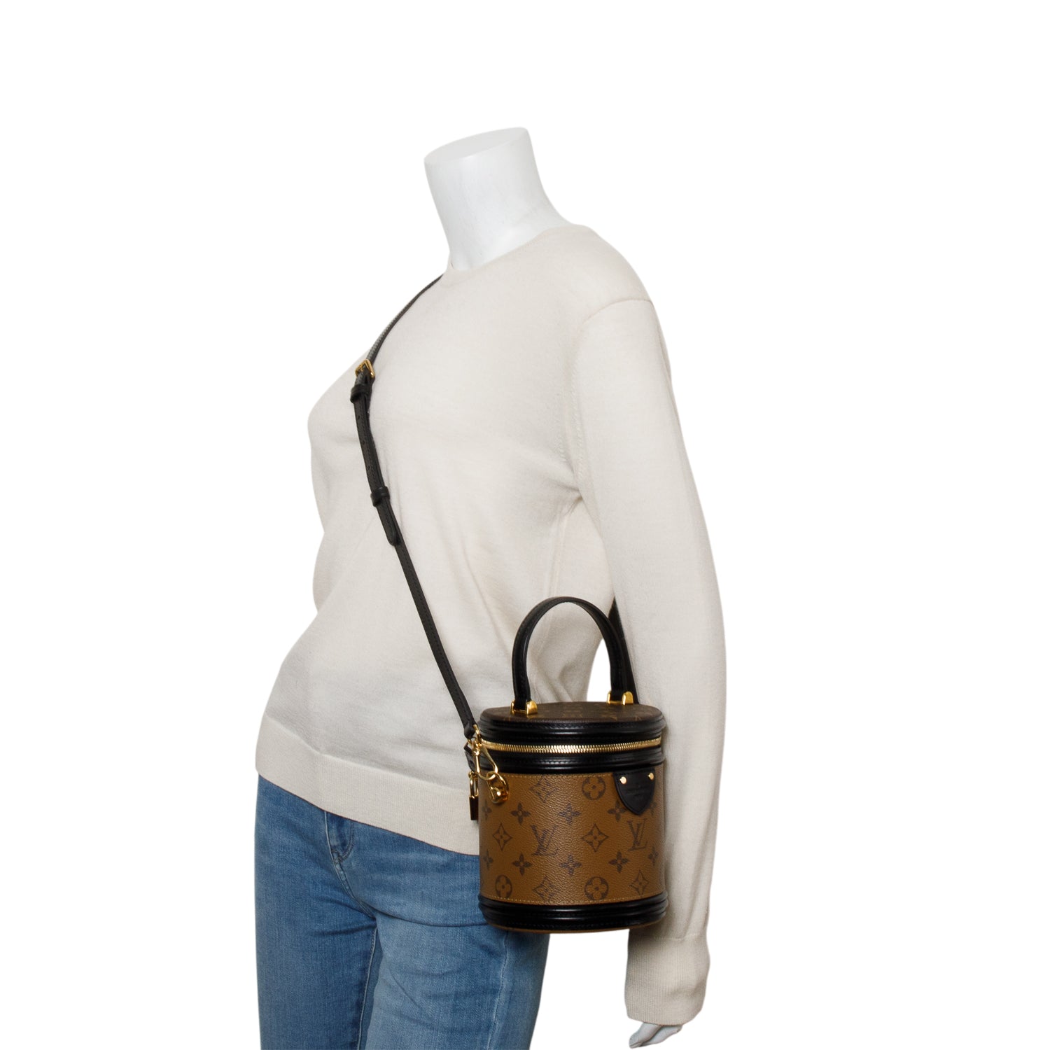 Louis Vuitton 2022 Monogram Reverse Cannes w/ Box, Receipt & Strap