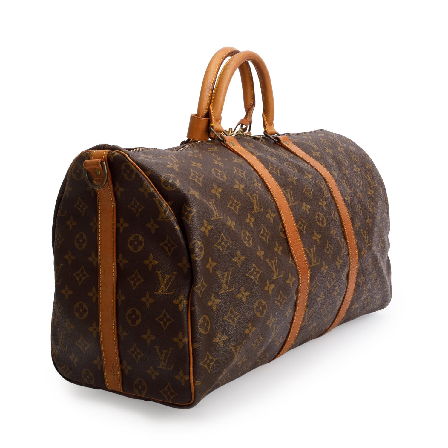 Louis Vuitton Vintage Monogram Keepall Bandouliere 50 w/ Strap