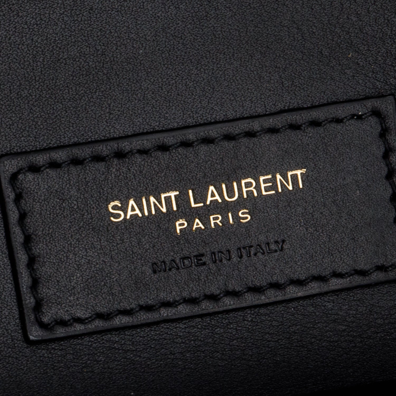 Saint Laurent 2021 Black Woven Cane Calfskin Toy N/S Shopping Tote w/ Pouch & Strap