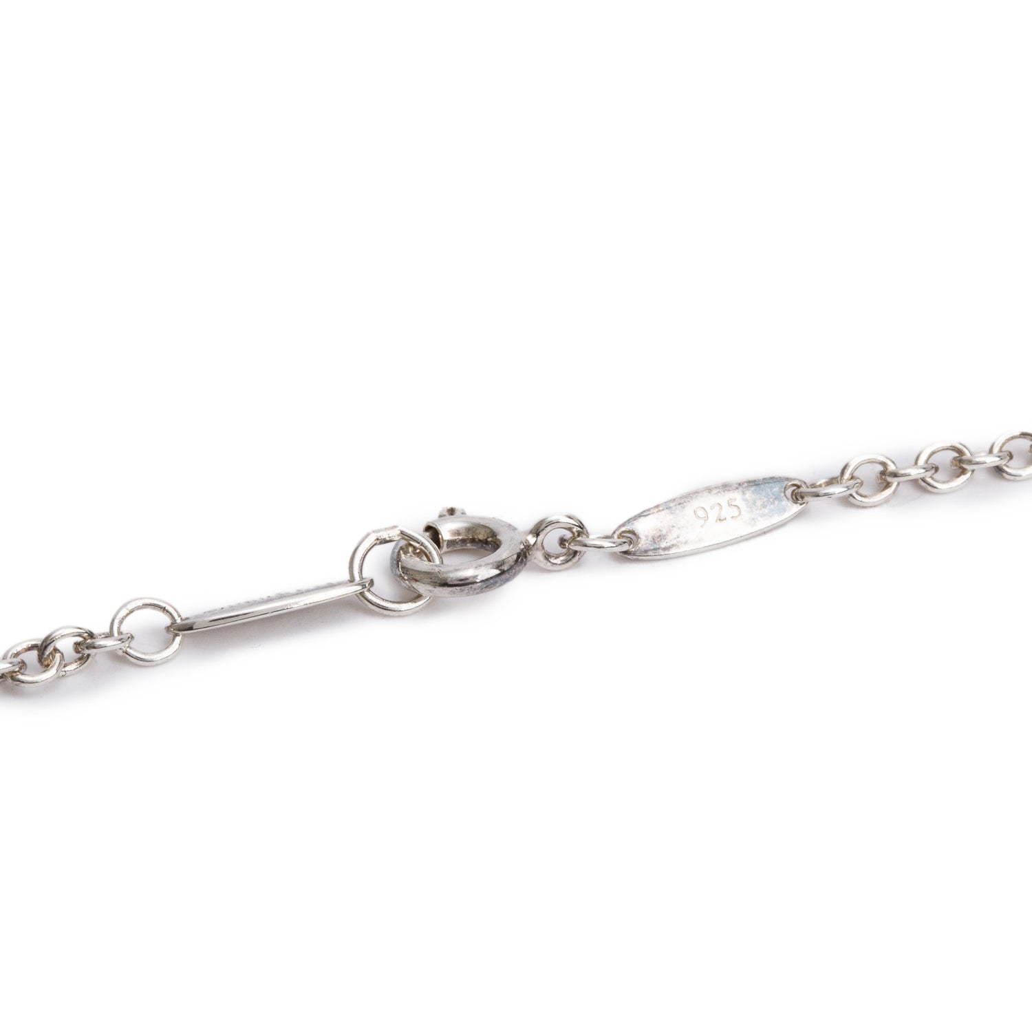 Tiffany & Co. Elsa Peretti Sterling Silver 15 MM Teardrop Pendant Necklace