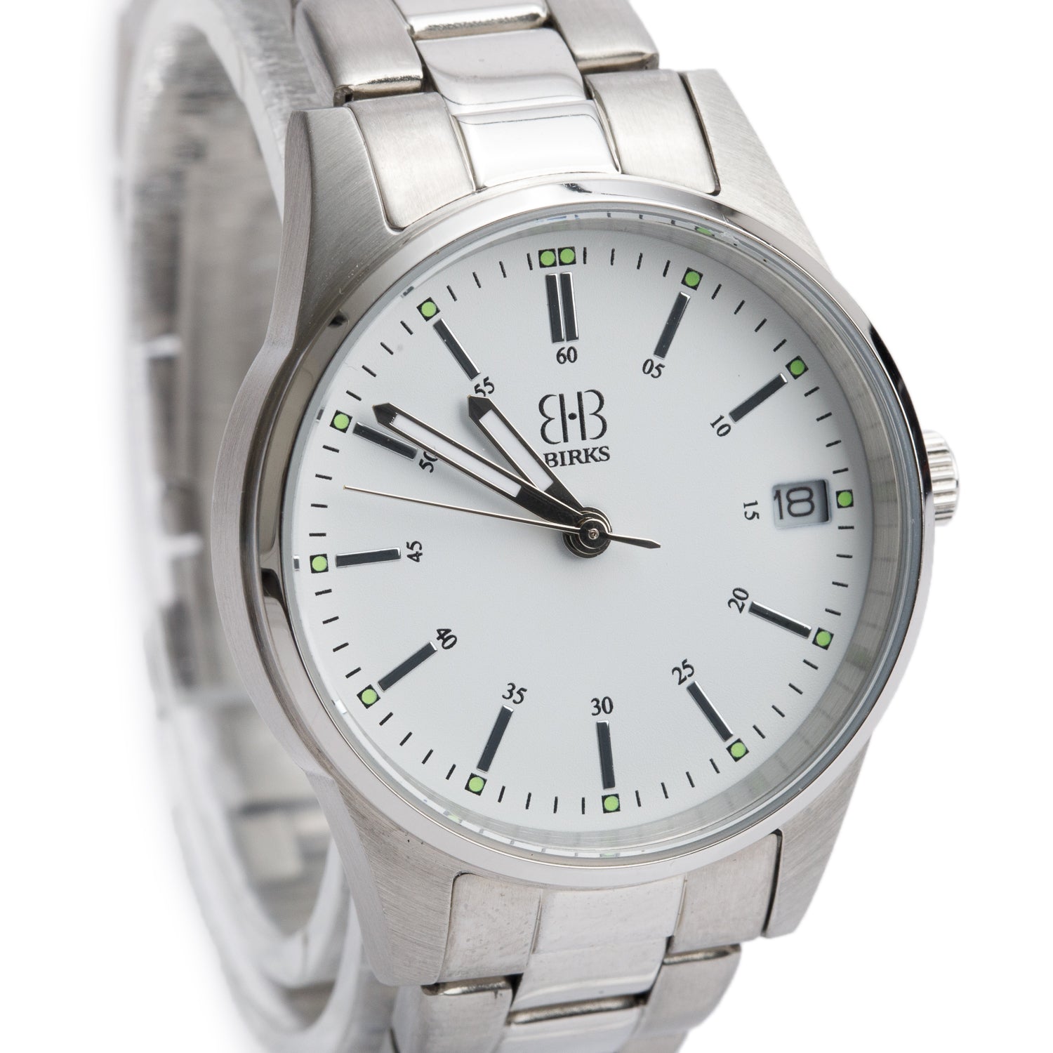 Birks Stainless Steel 29 MM Quartz Watch w/ Box