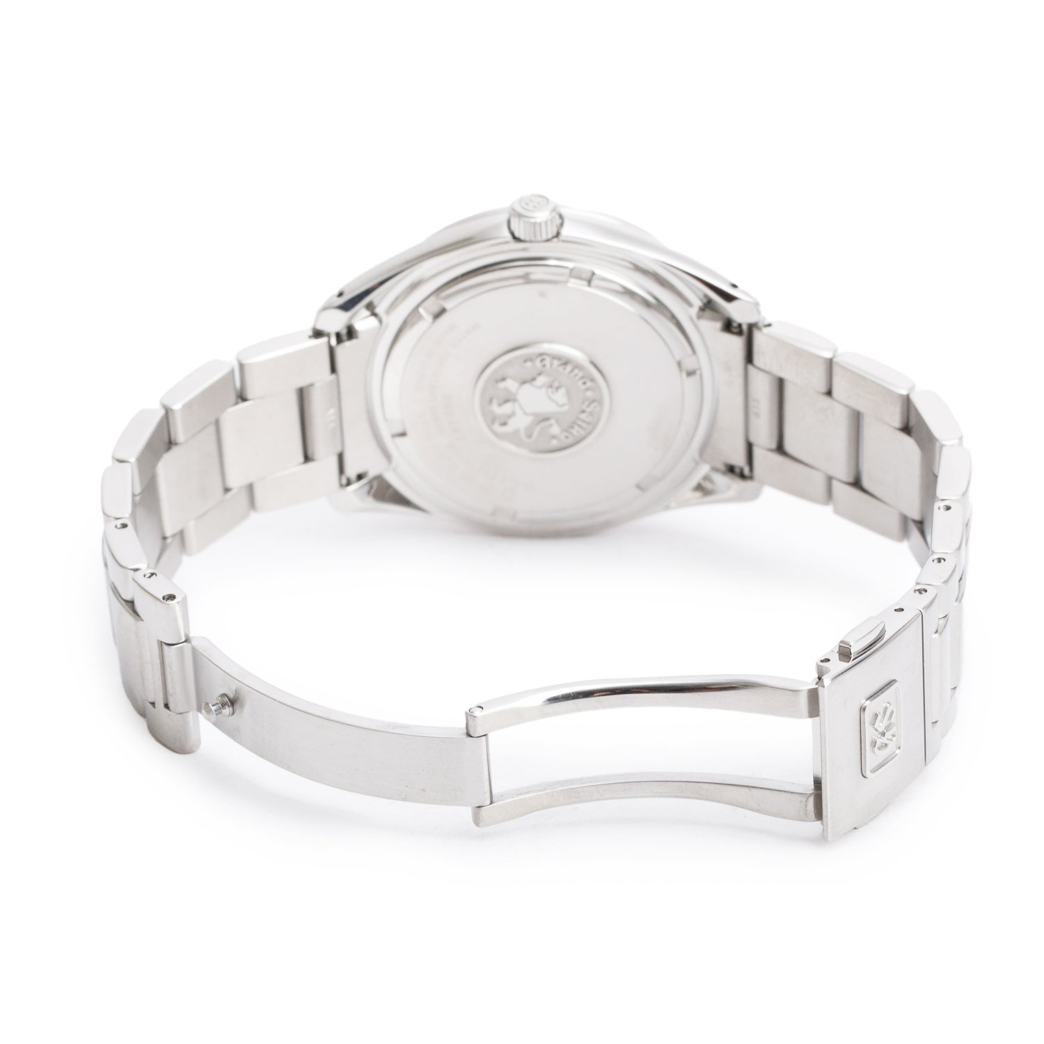 Grand Seiko 2021 Stainless Steel Heritage 40 MM GMT Quartz Watch Black Dial w/ Box, Papers & Extra Strap