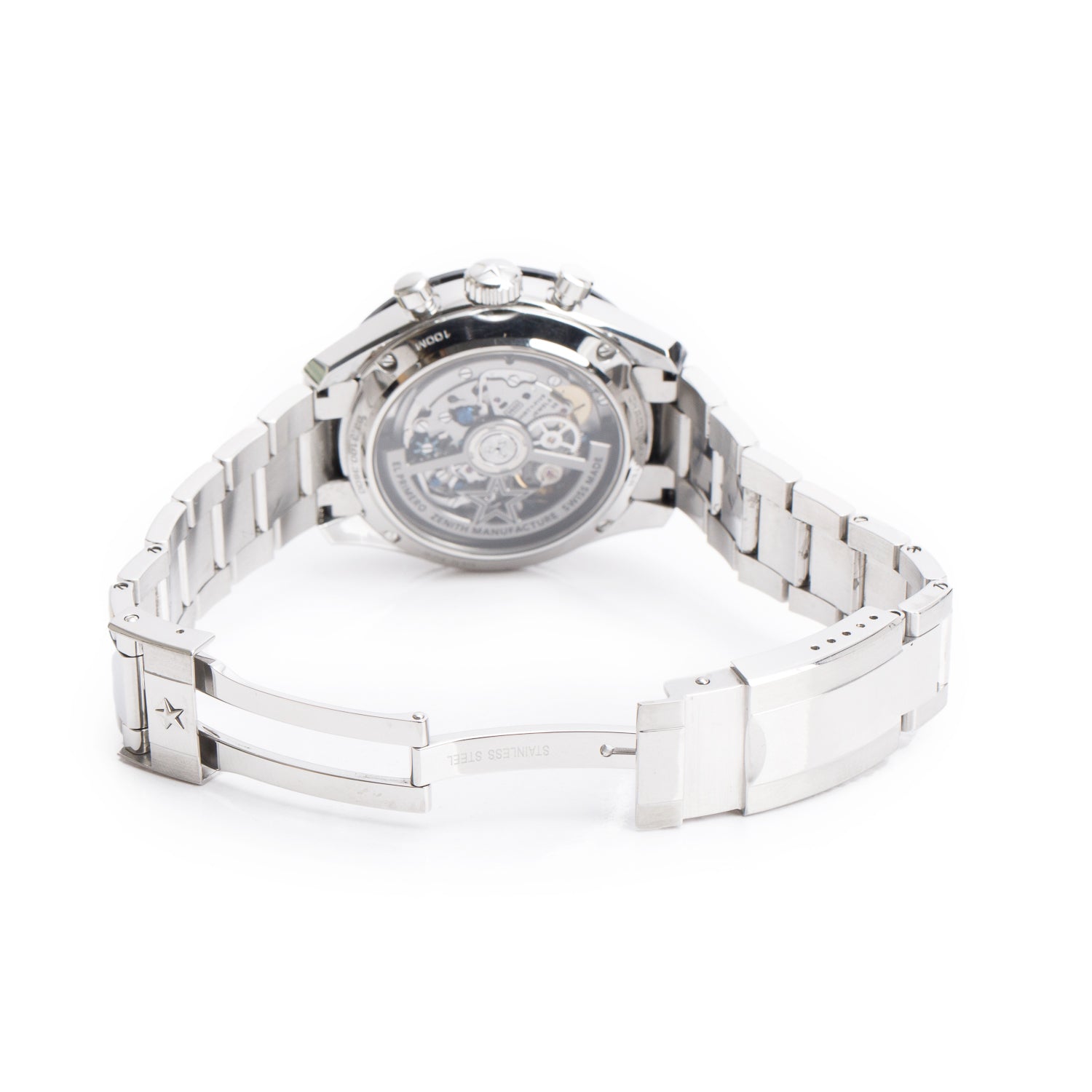 Zenith Stainless Steel El Primero Chronomaster Sport 41 MM Chronograph Automatic Watch White Dial w/ Box & Papers