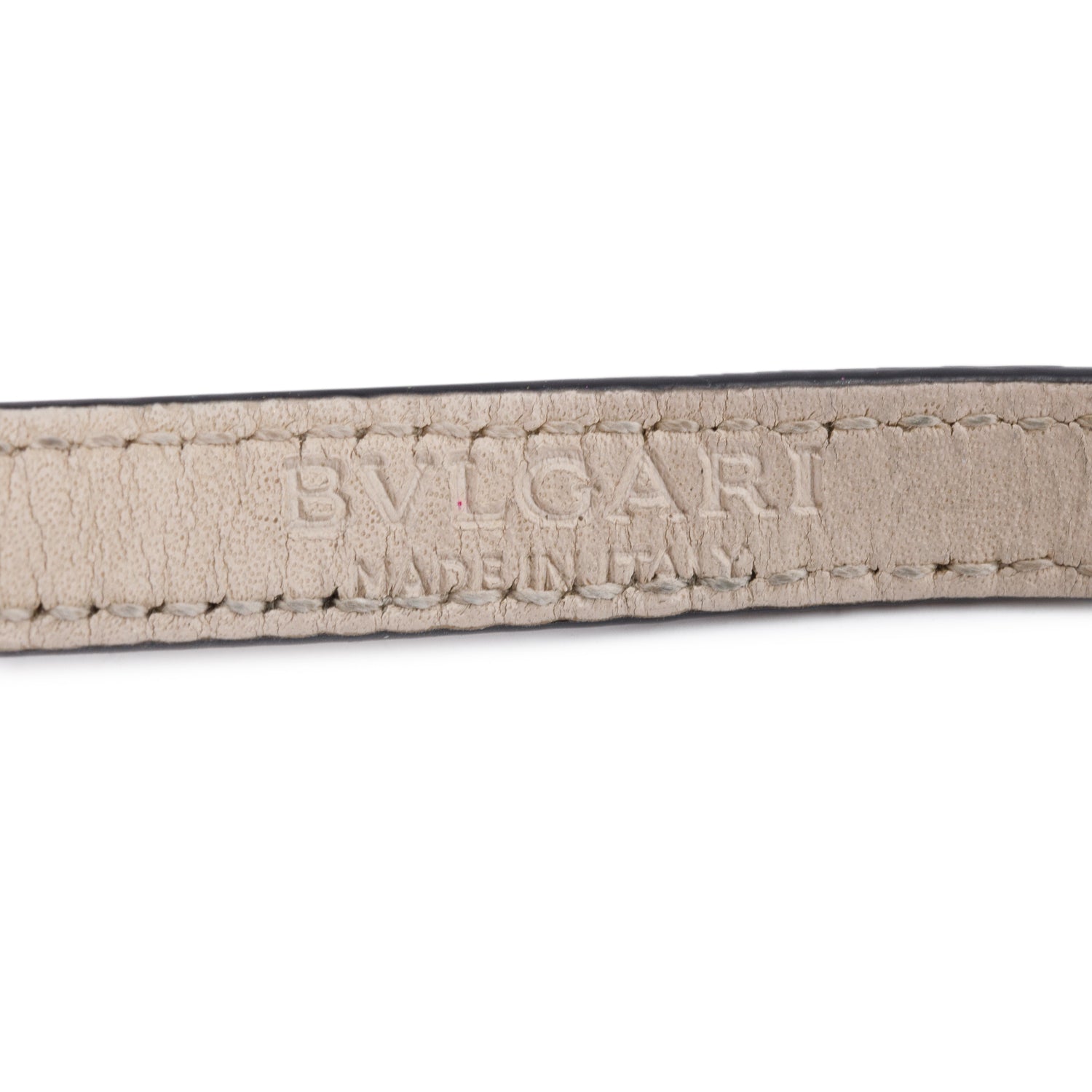 BVLGARI Serpenti Forever Double Wrap Metallic Python Bracelet