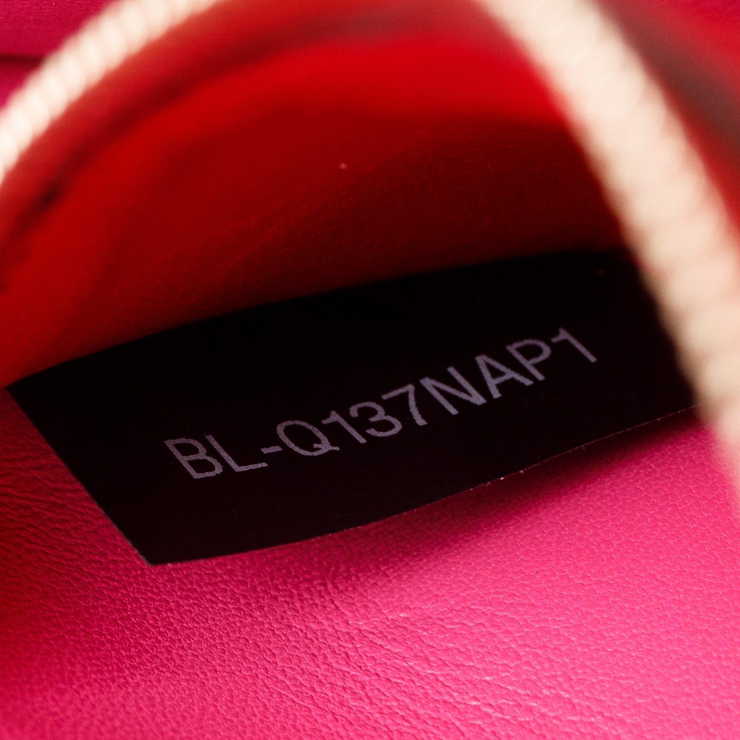 Valentino Pink Lambskin Rockstud Spike Wallet on Chain