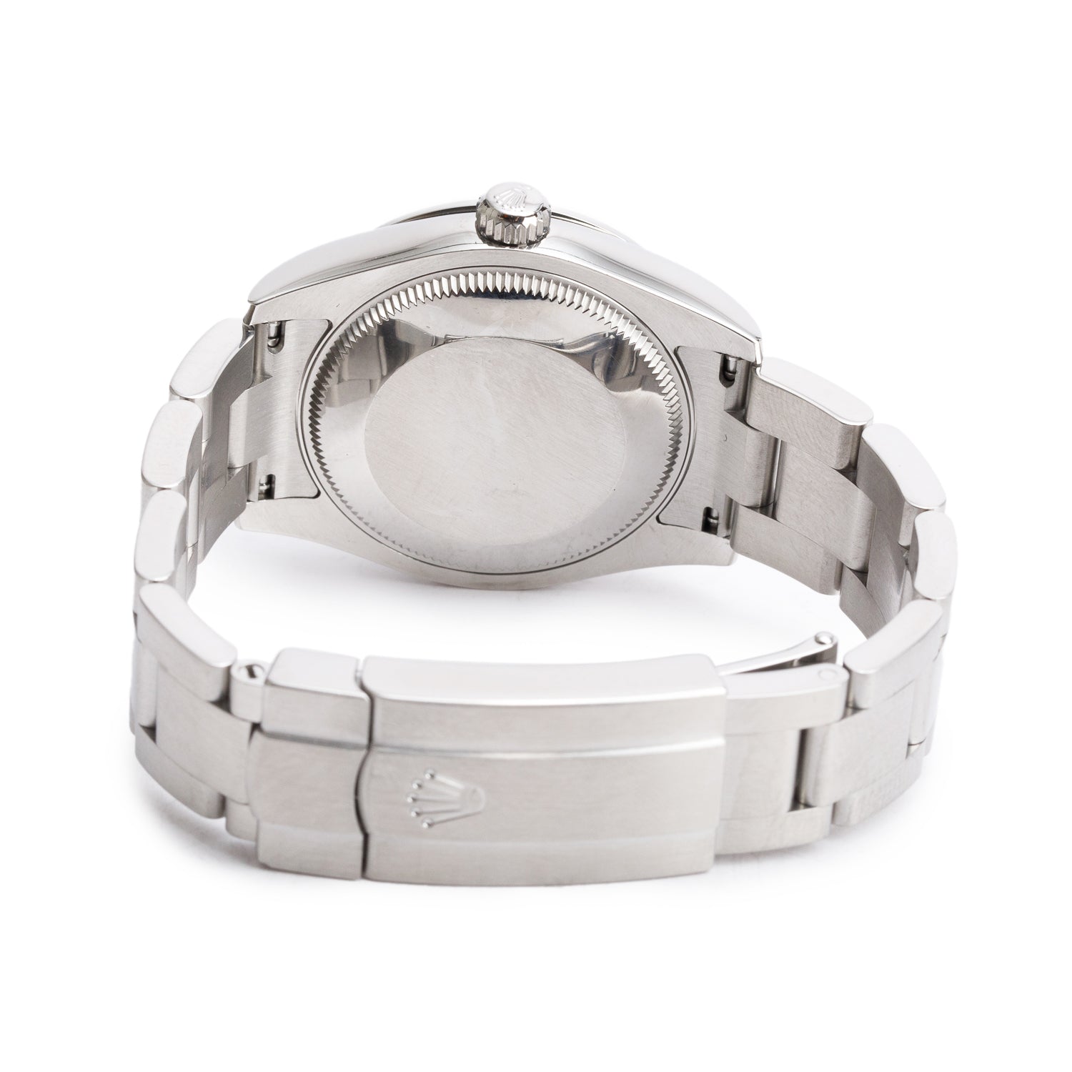 Rolex Stainless Steel Oyster Perpetual 31 MM Automatic Watch Blue Dial 177200