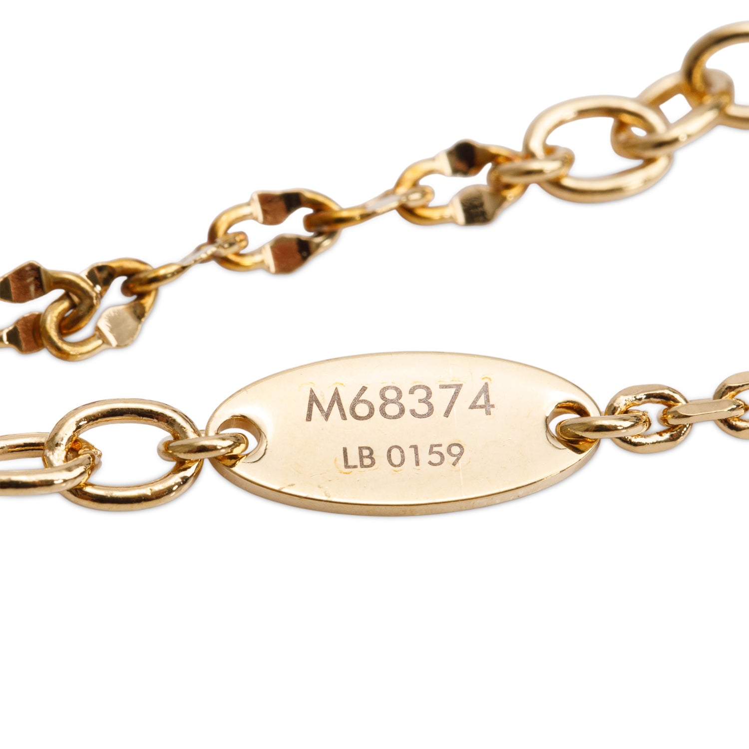 Louis Vuitton Gold Plated Collier Blooming Supple Necklace