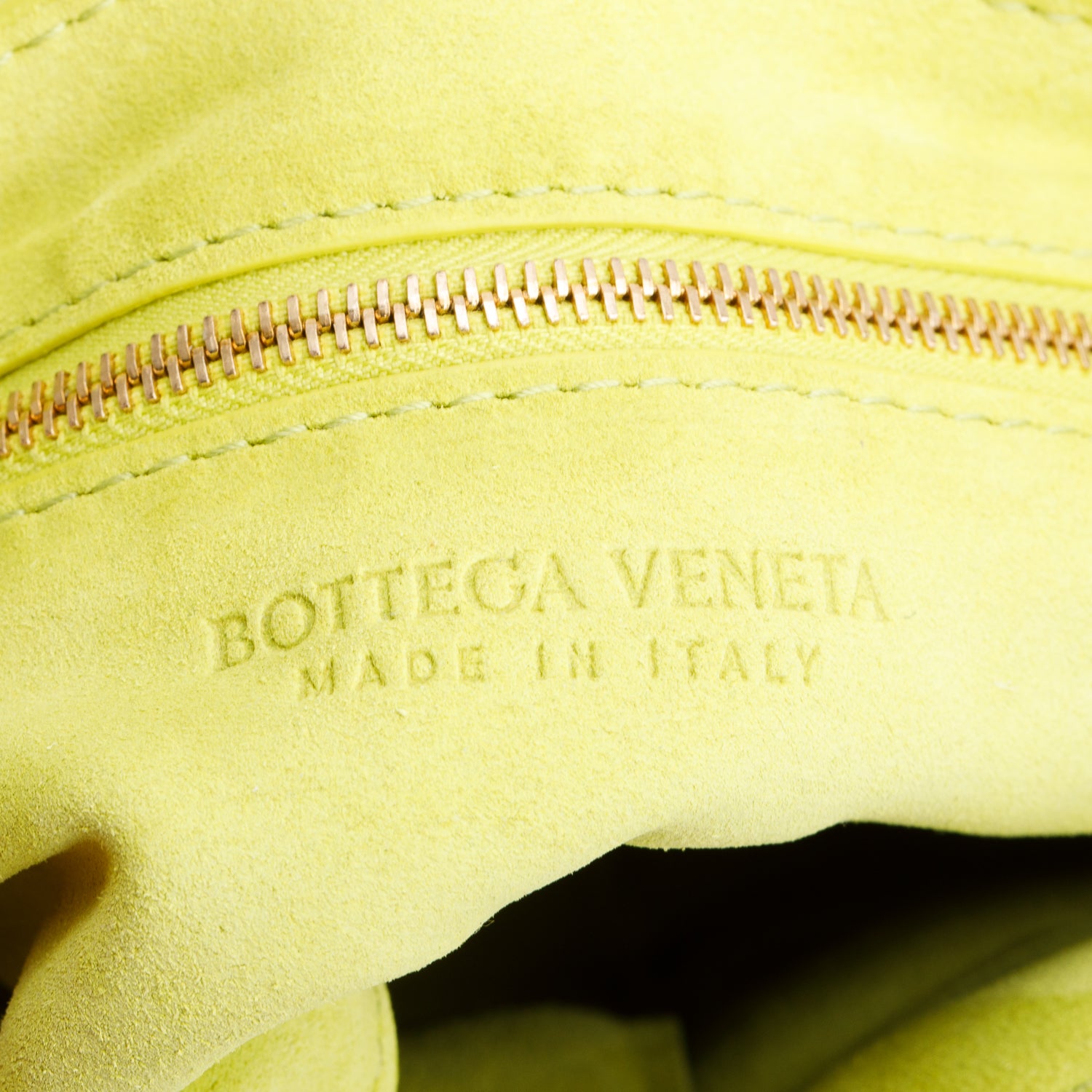 Bottega Veneta Green Suede Padded Leather Maxi Chain Cassette Bag