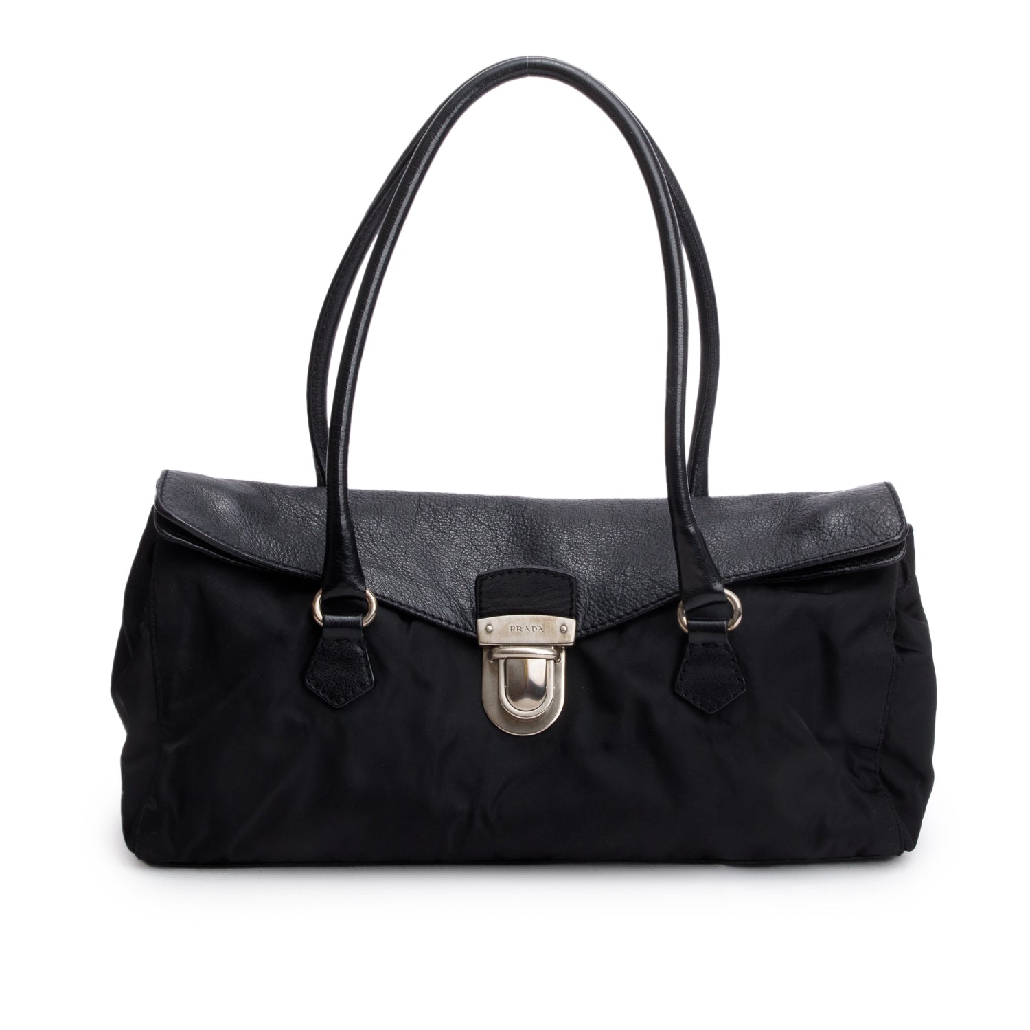 ショルダーバッグ PRADA TESSUTO NYLON SACOCHE SHOULDER BAG Prada Tessuto Nylon Pochette Bag Black – Jade Vintage