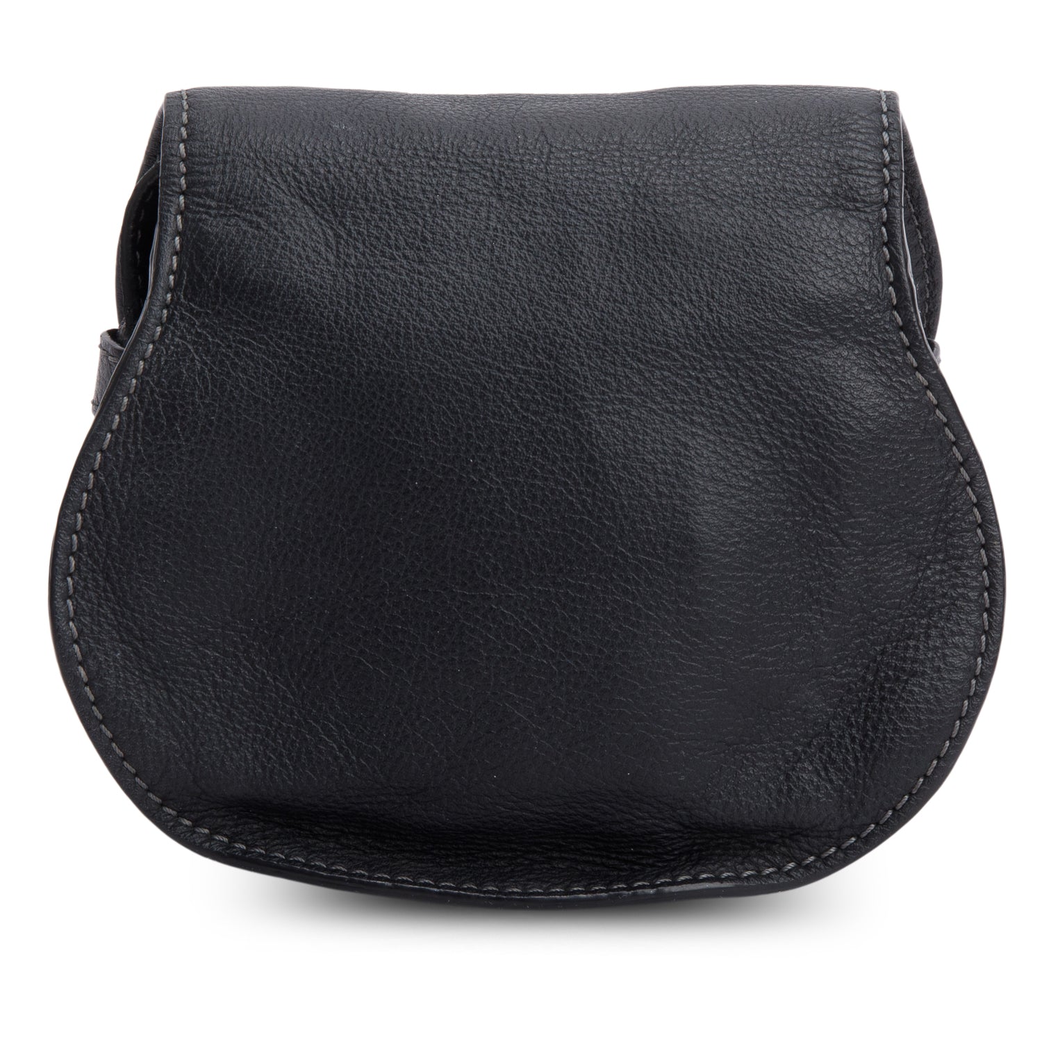 Chloe Black Calfskin Leather Small Marcie Crossbody Bag