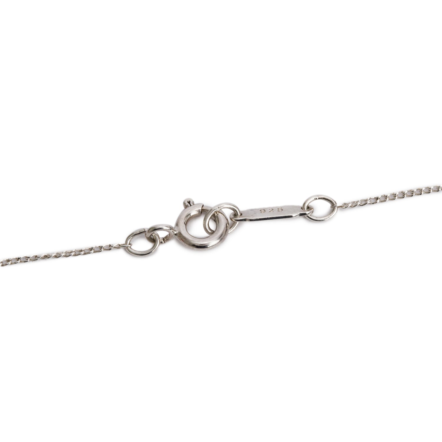 Tiffany & Co. Sterling Silver Interlocking Triple Heart Necklace