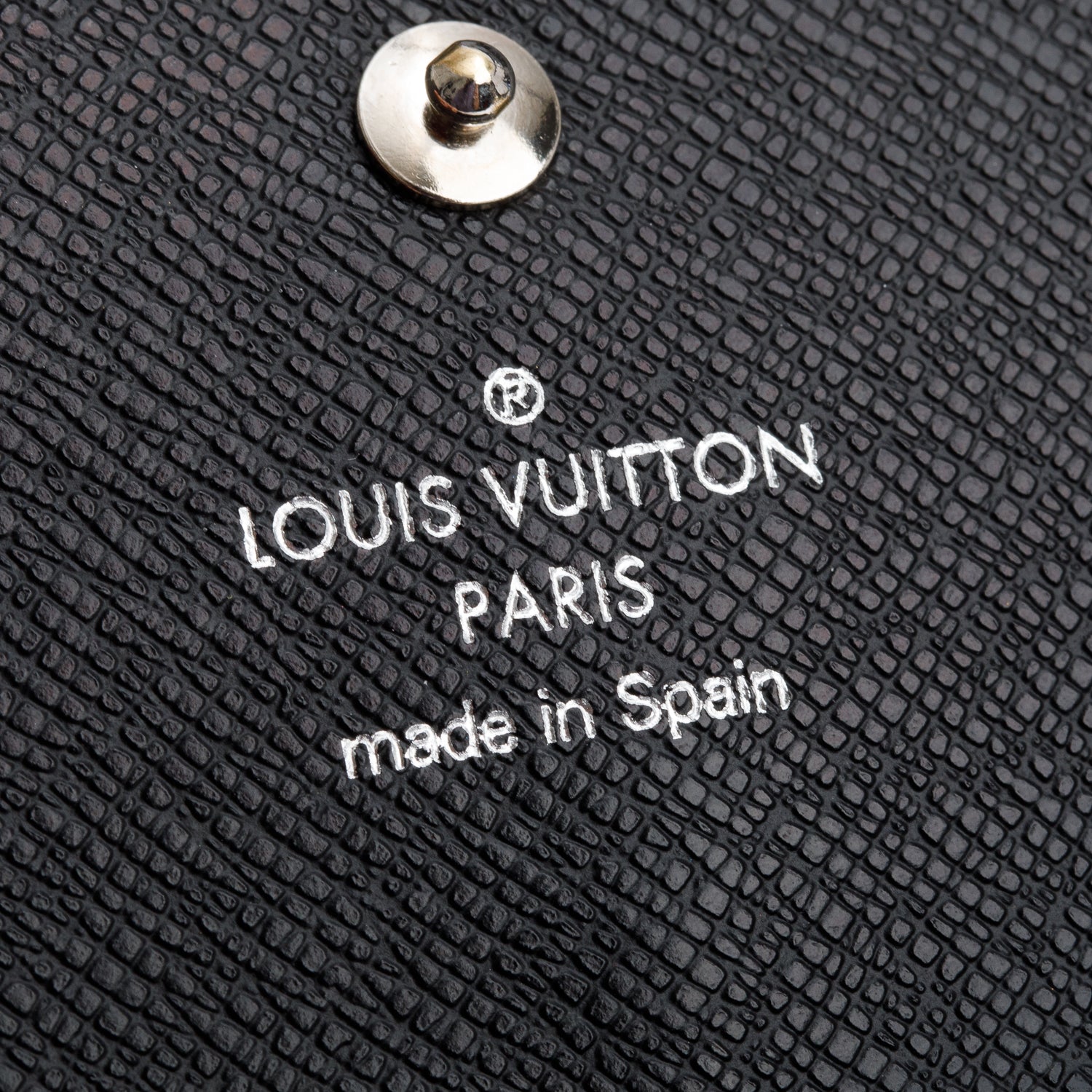 Louis Vuitton Black Epi Leather Sarah Wallet