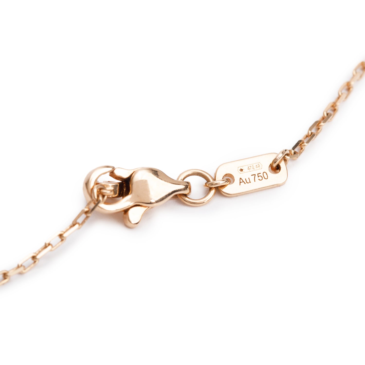 Gucci 18k Rose Gold Mini Interlocking G Pendant Necklace