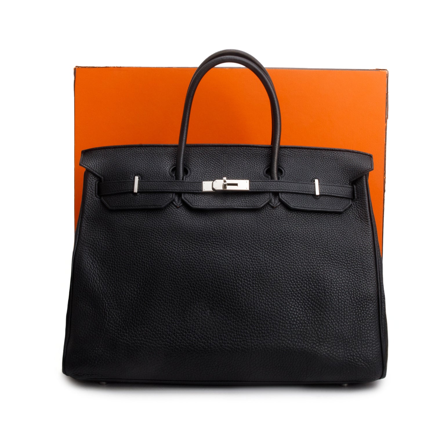 Hermes Noir Togo Birkin 40 w/ Box