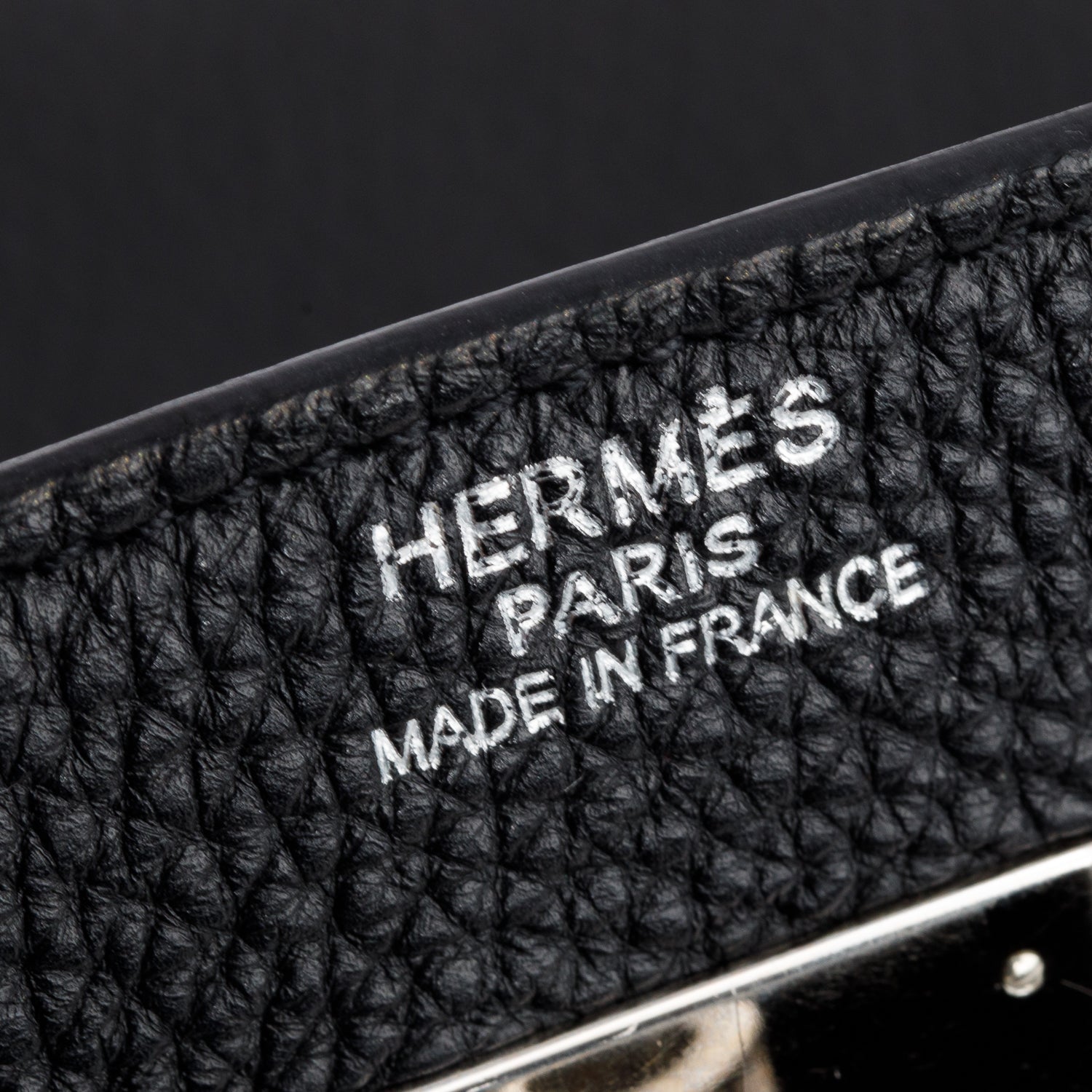 Hermes Noir Togo Birkin 40 w/ Box