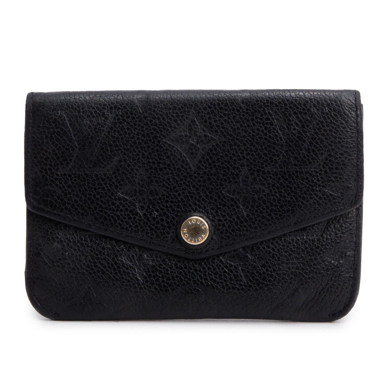 Louis Vuitton Black Empreinte Key Pouch