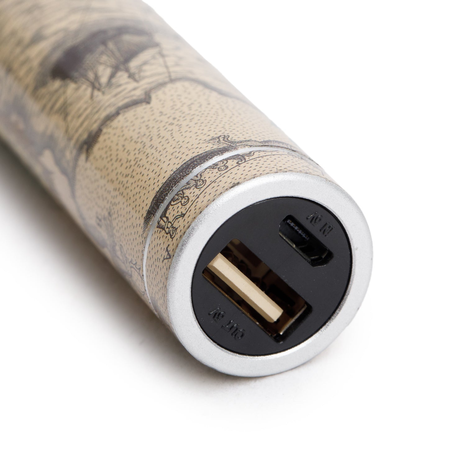 Gucci Limited Edition Multicolor Map Print USB Portable Charger w/ Box