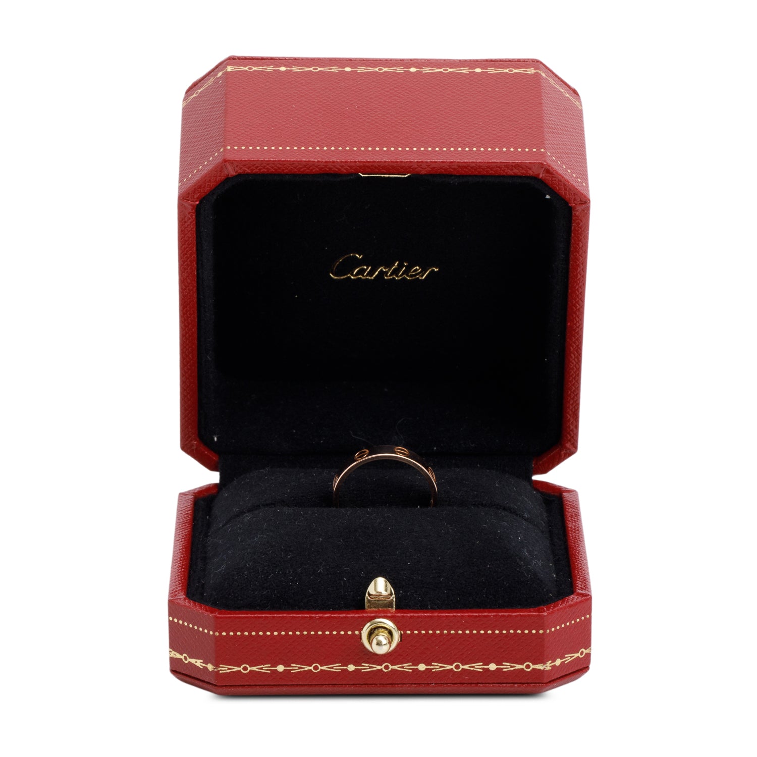 Cartier 2023 18k Rose Gold 3.6 mm Love Wedding Band Ring, Size 53 6.5 w/ Box & Receipt