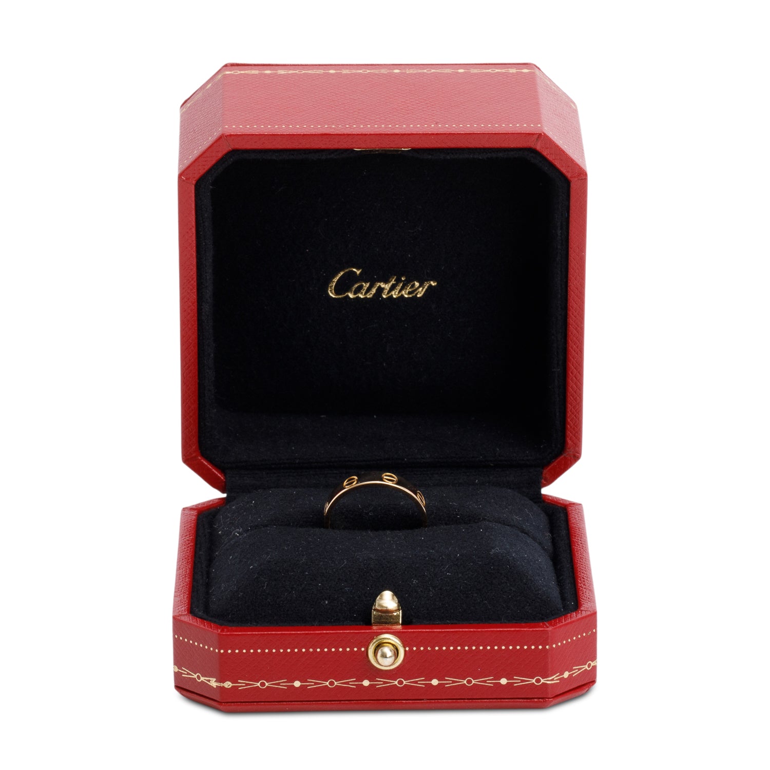 Cartier 2022 18k Yellow Gold 3.6 mm Love Wedding Band Ring, Size 52 6.25 w/ Box & Receipt