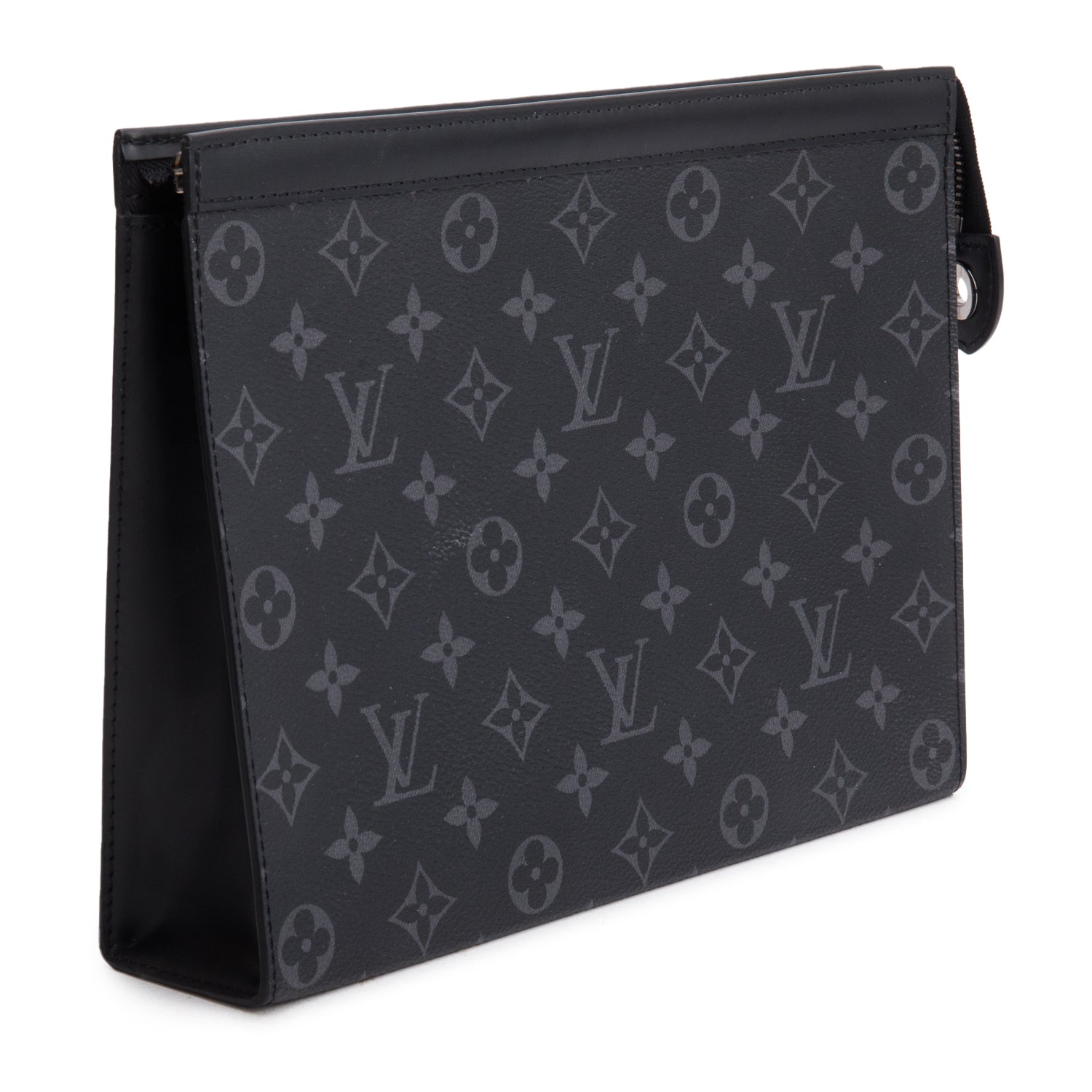 Louis Vuitton Monogram Eclipse Pochette Voyage MM w/ Box