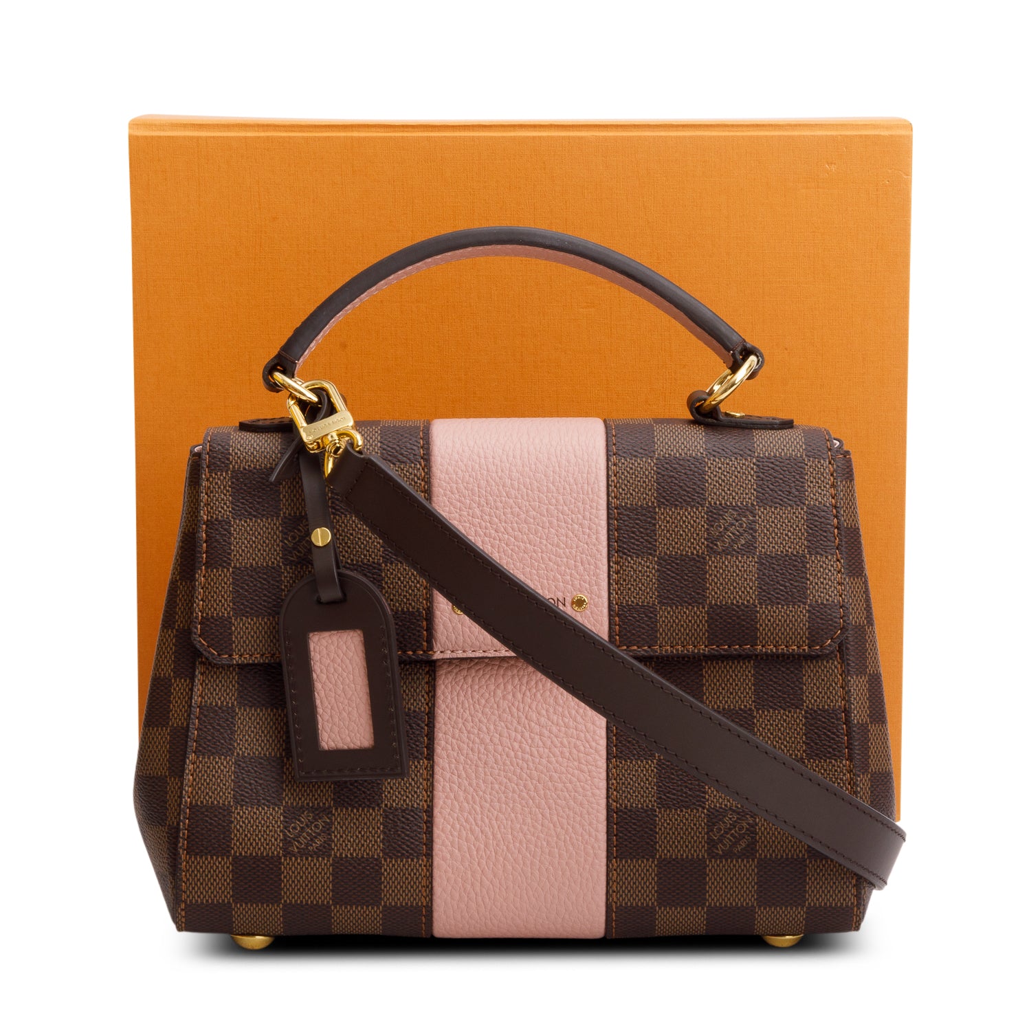 Louis Vuitton 2021 Damier Ebene Bond Street BB w/ Box & Strap