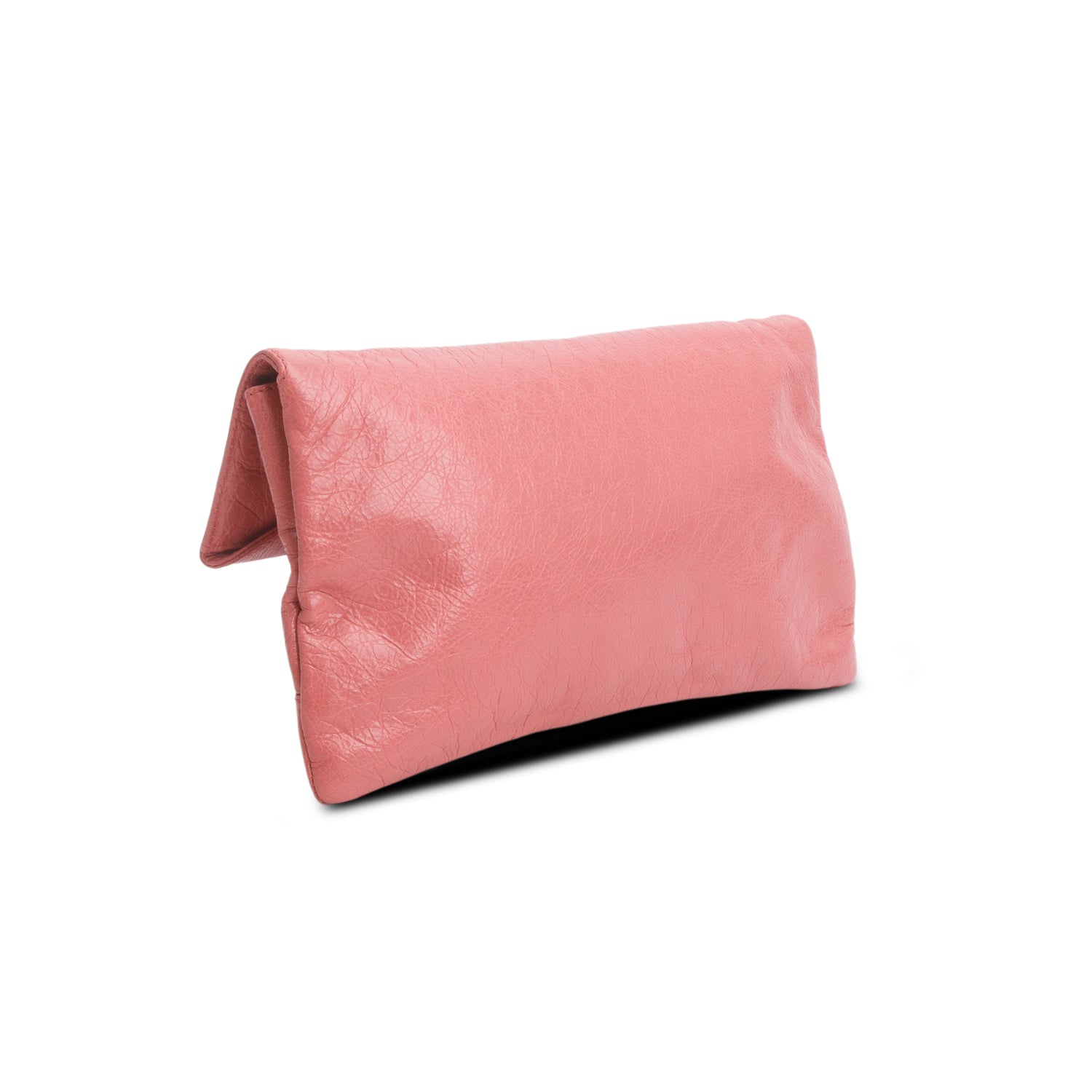 Balenciaga Pink Agneau Envelope Clutch