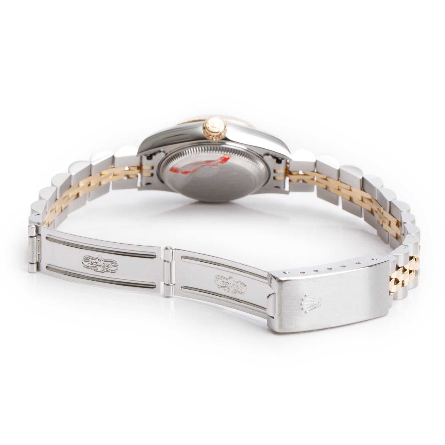 Rolex Stainless Steel & 18k Yellow Gold Datejust 26 MM Automatic Watch 69173 w/ Service Card