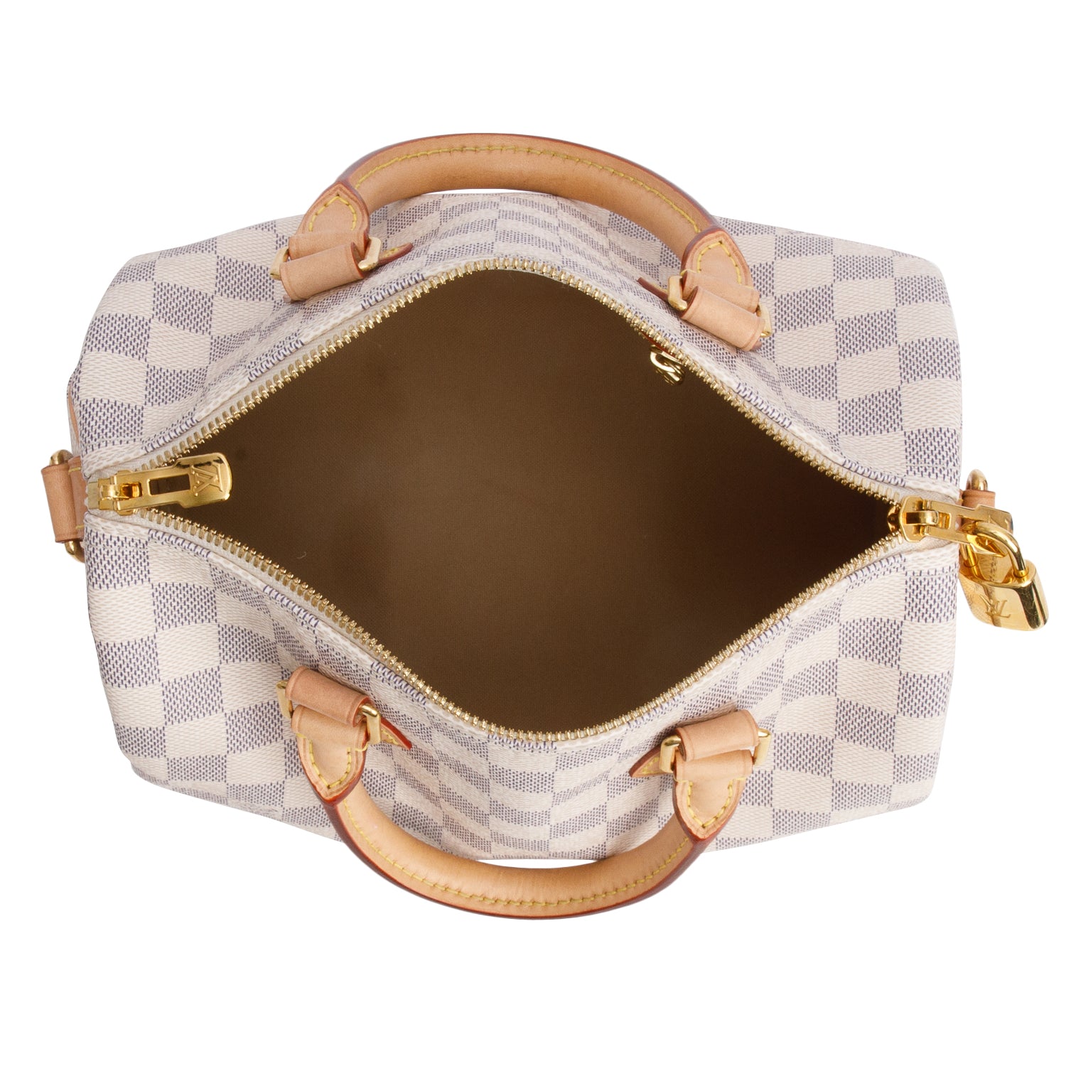 Louis Vuitton Damier Azur Speedy Bandouliere 25 w/ Strap