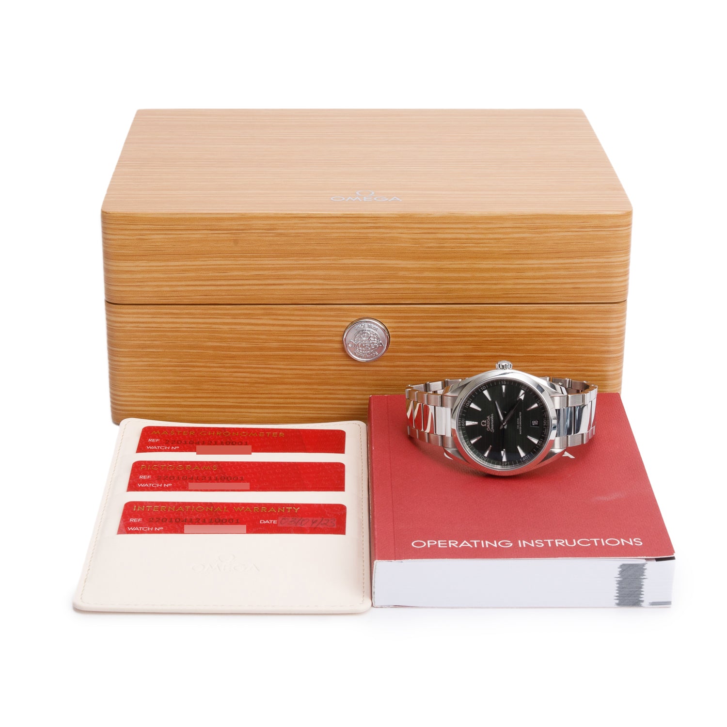 Omega 2023 Stainless Steel Seamaster Aqua Terra 41 MM Automatic Watch Green Dial w/ Box & Papers