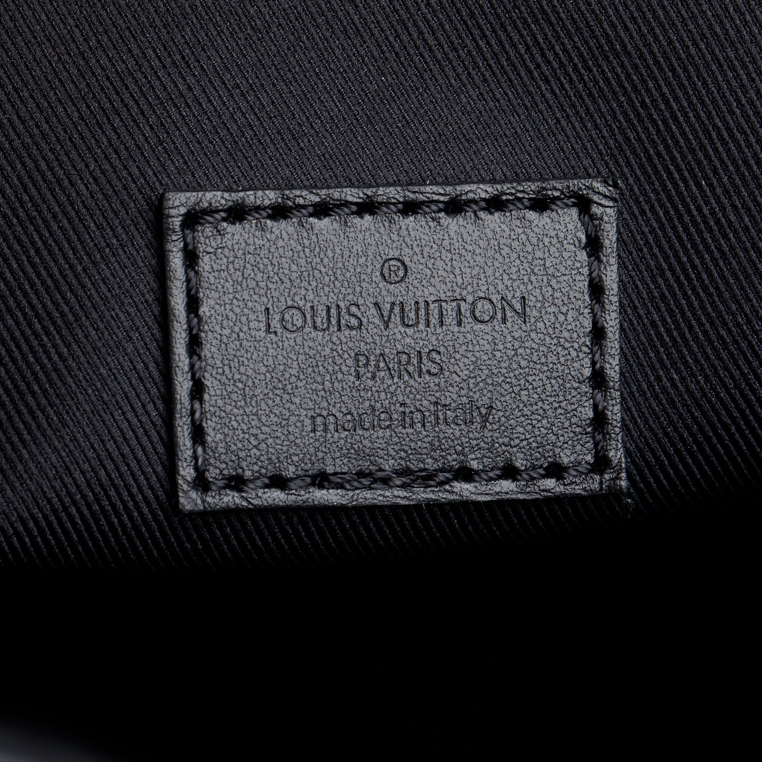 Louis Vuitton Monogram Eclipse Sac Plat 24h w/ Box & Strap