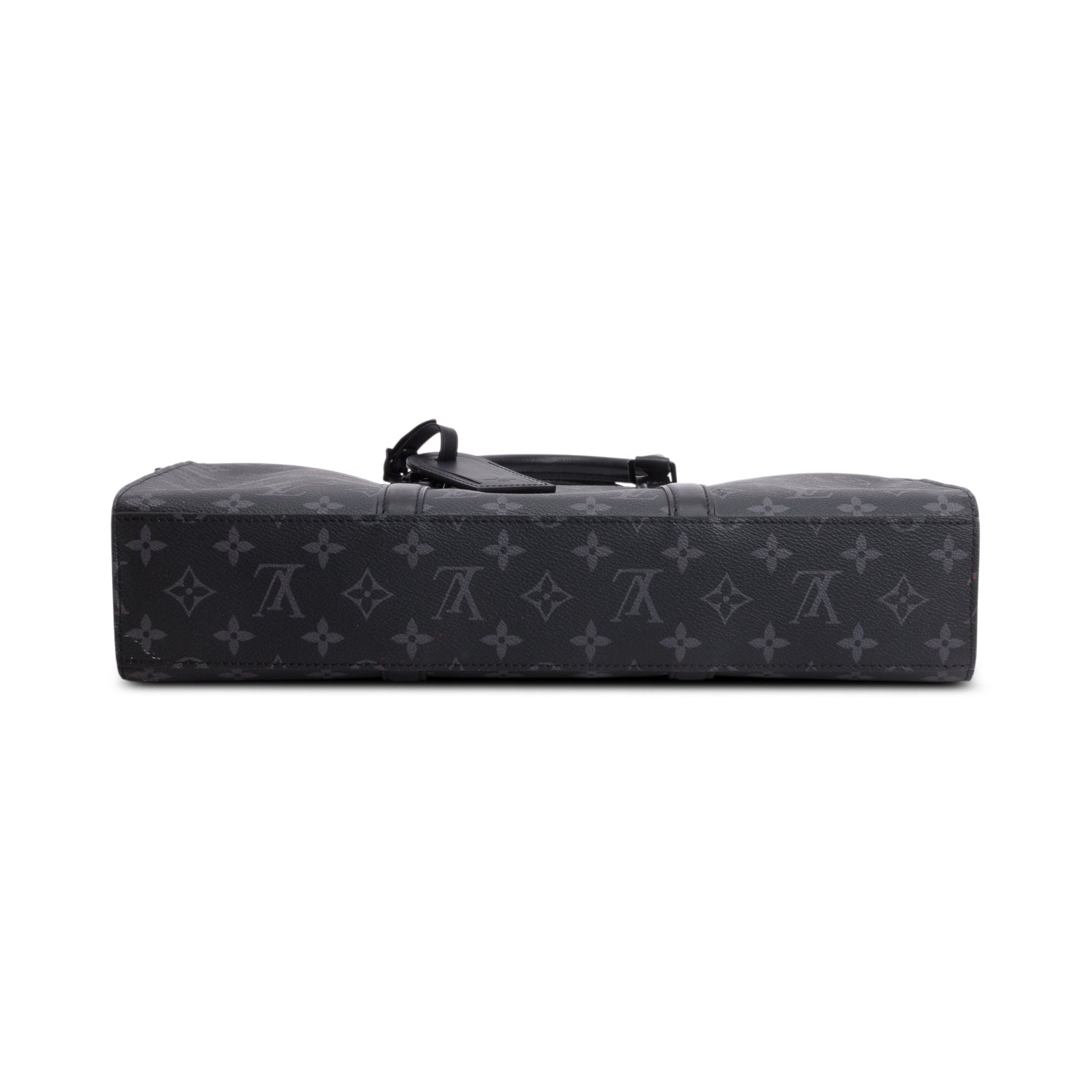 Louis Vuitton Monogram Eclipse Sac Plat 24h w/ Box & Strap