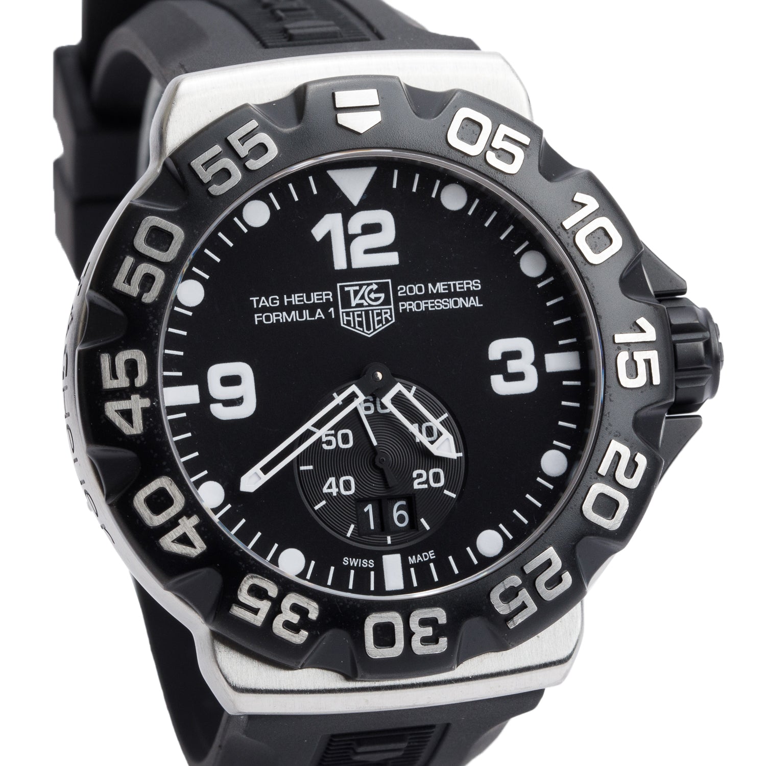 Tag Heuer Stainless Steel Formula 1 44 MM Quartz Watch WAH1010
