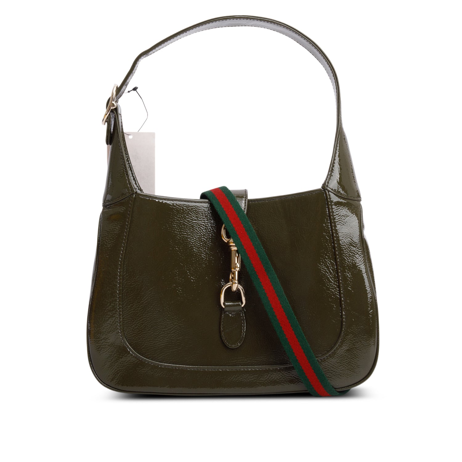 Gucci Green Skipper Calf Small Jackie 1961 Hobo w/ Box