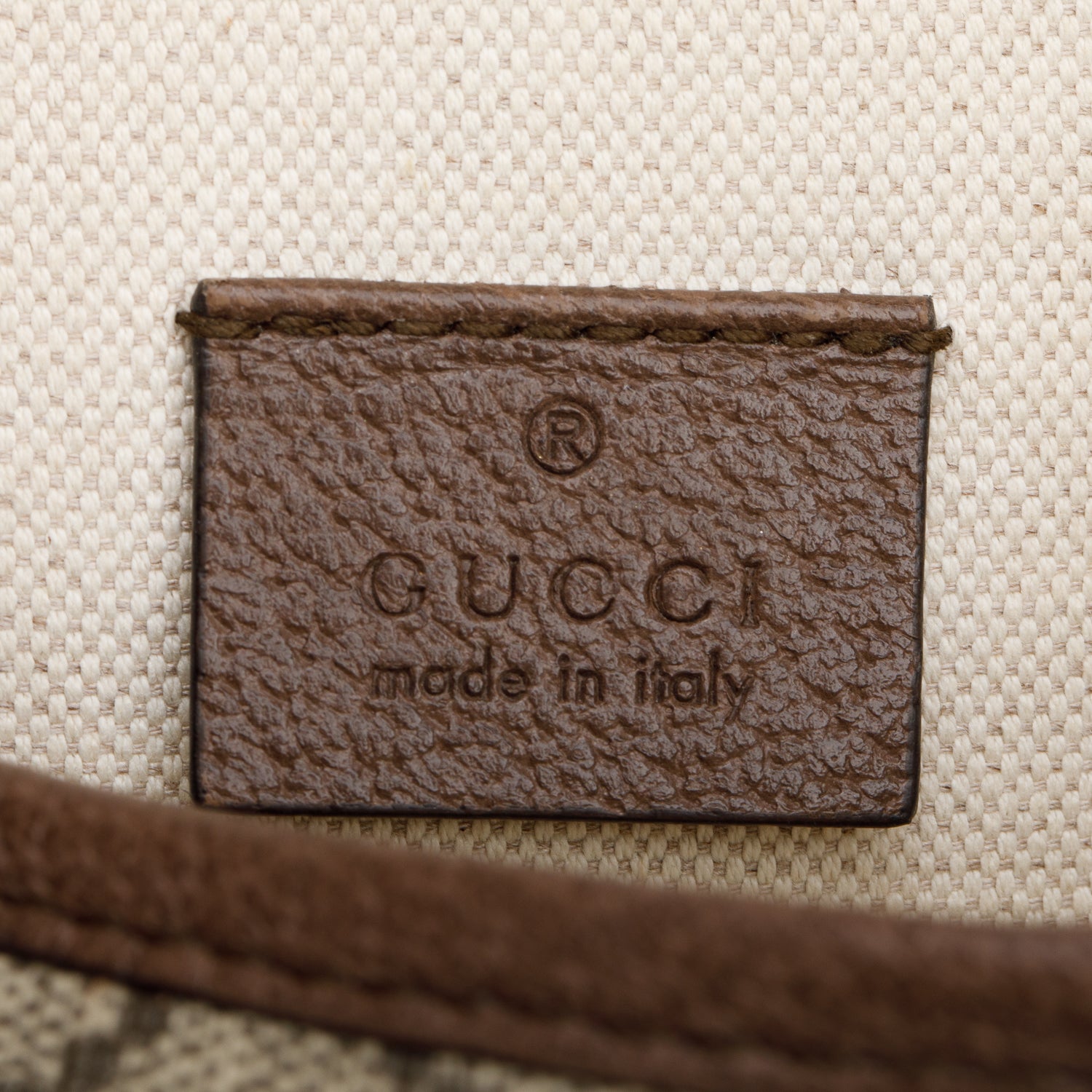 Gucci GG Supreme Monogram Web Medium Neo Vintage Flap Messenger Bag