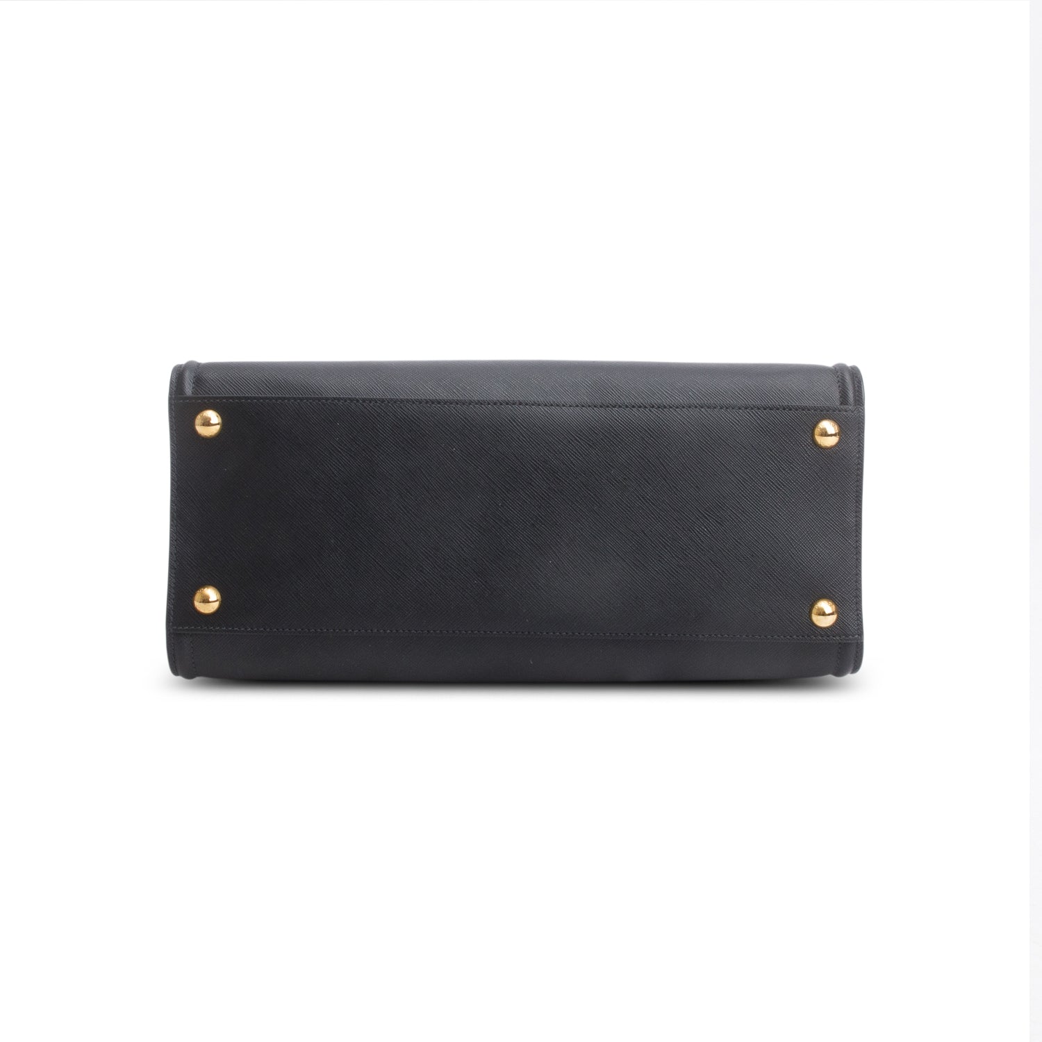 Prada Black Saffiano Soft Calfskin Tote w/ Strap
