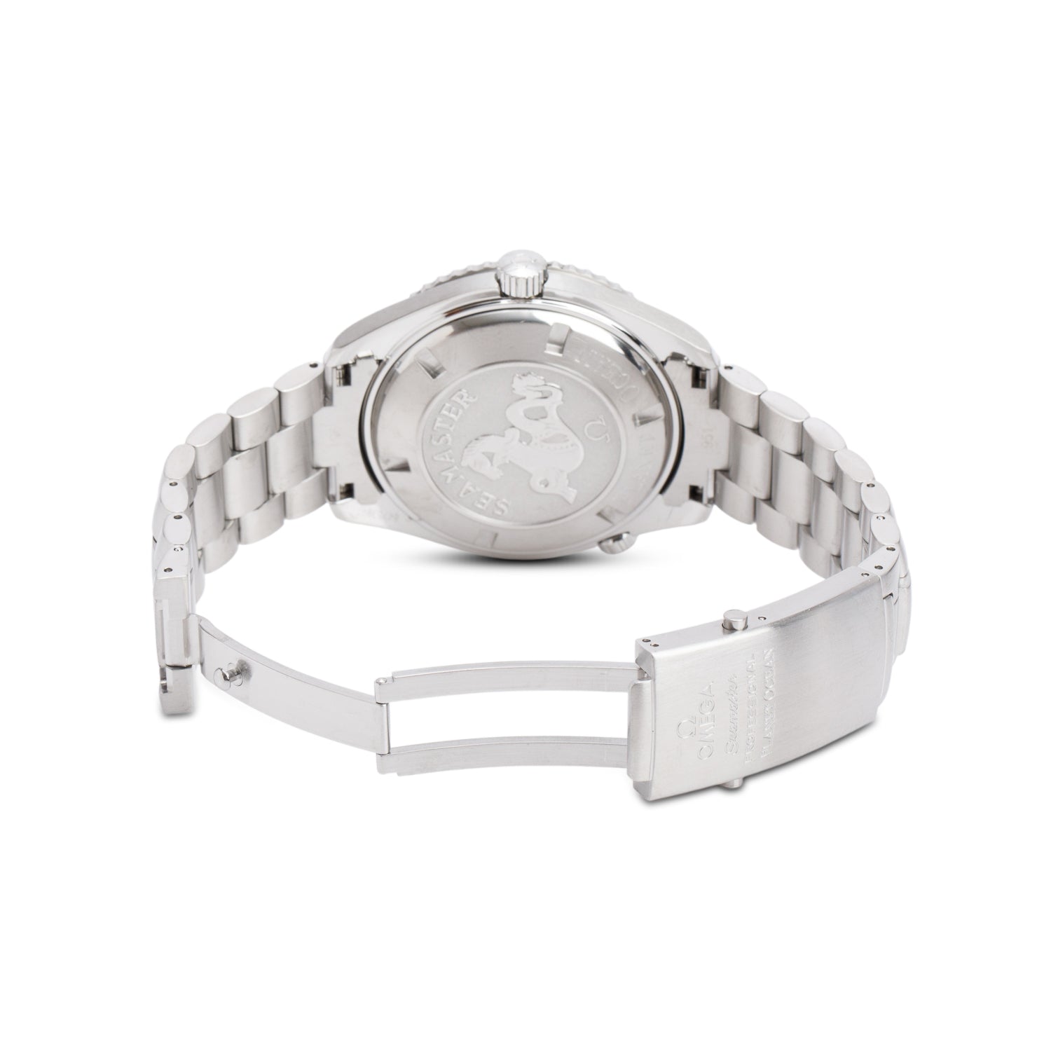 Omega Stainless Steel Seamaster Planet Ocean 600M Co-Axial Chronometer 45 MM Automatic Watch