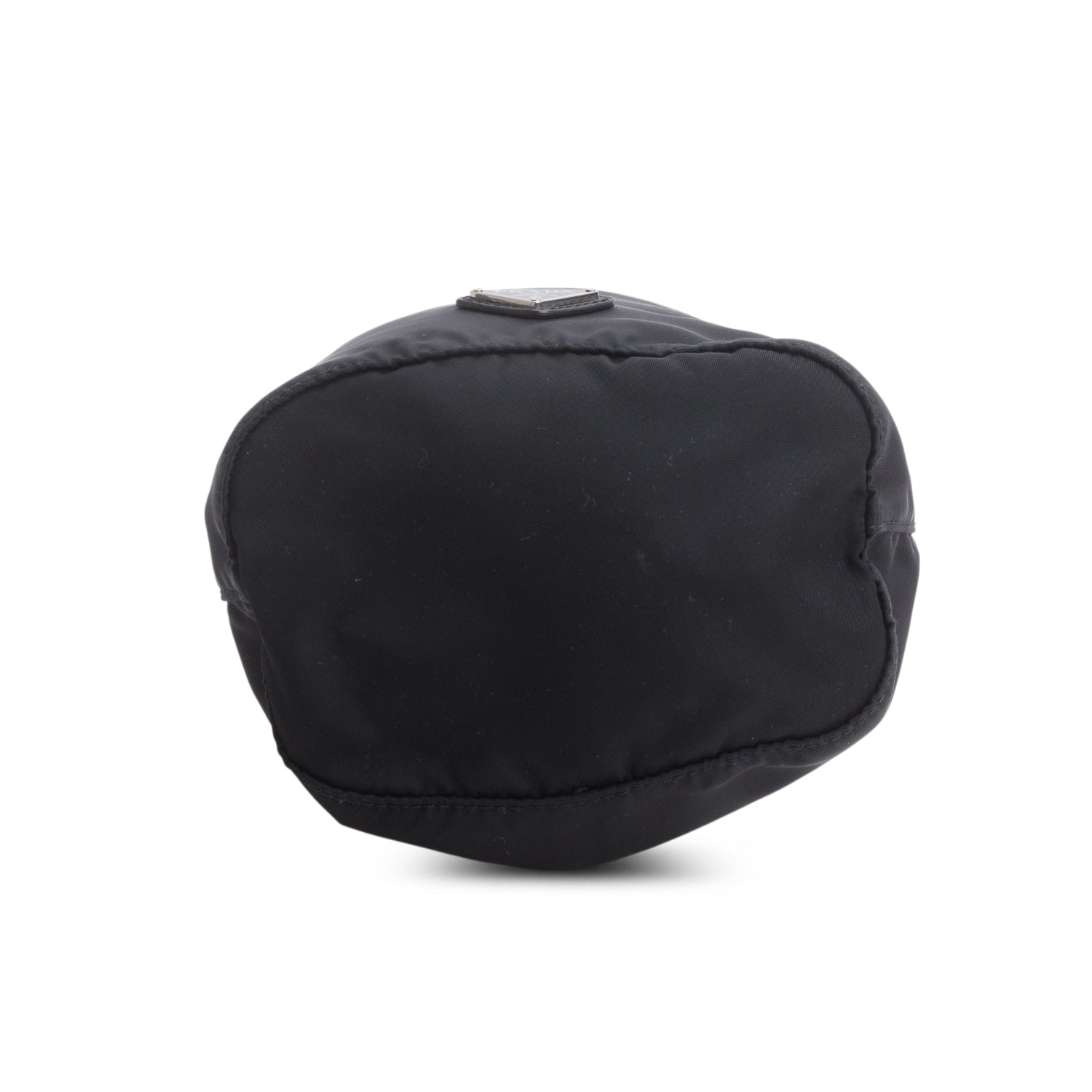 Prada Black Re-Nylon Bucket Pouch w/ Straps