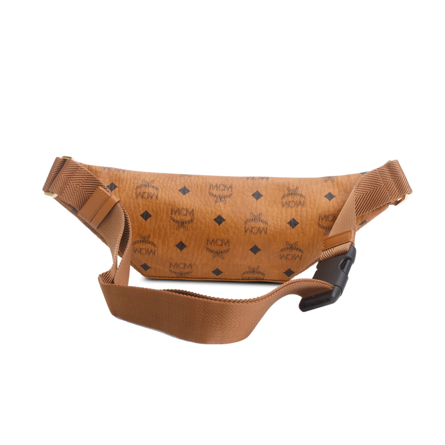 MCM Cognac Visetos Fursten Belt Bag