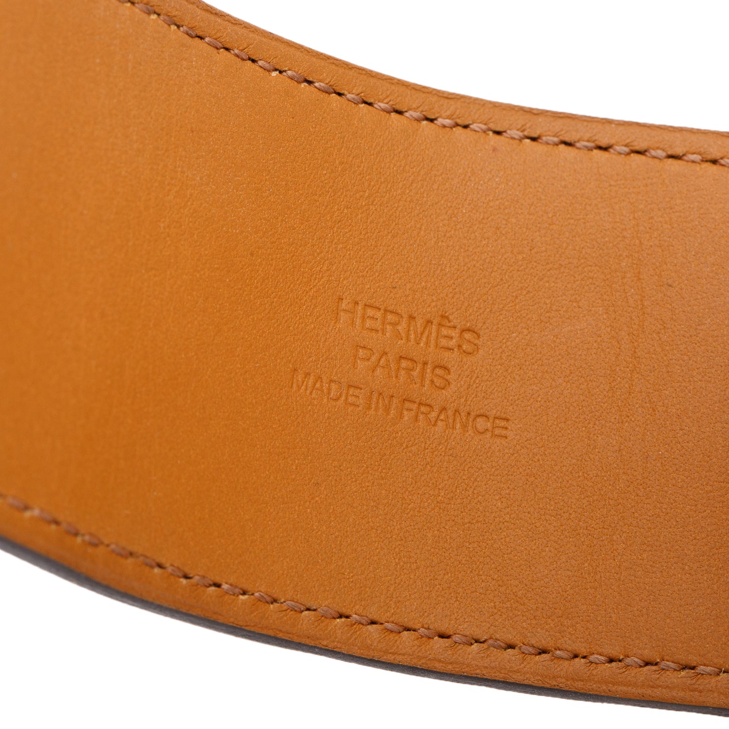 Hermes Gold-Plated Purple Box Calfskin Leather Collier de Chien Bracelet, Size S w/ Box