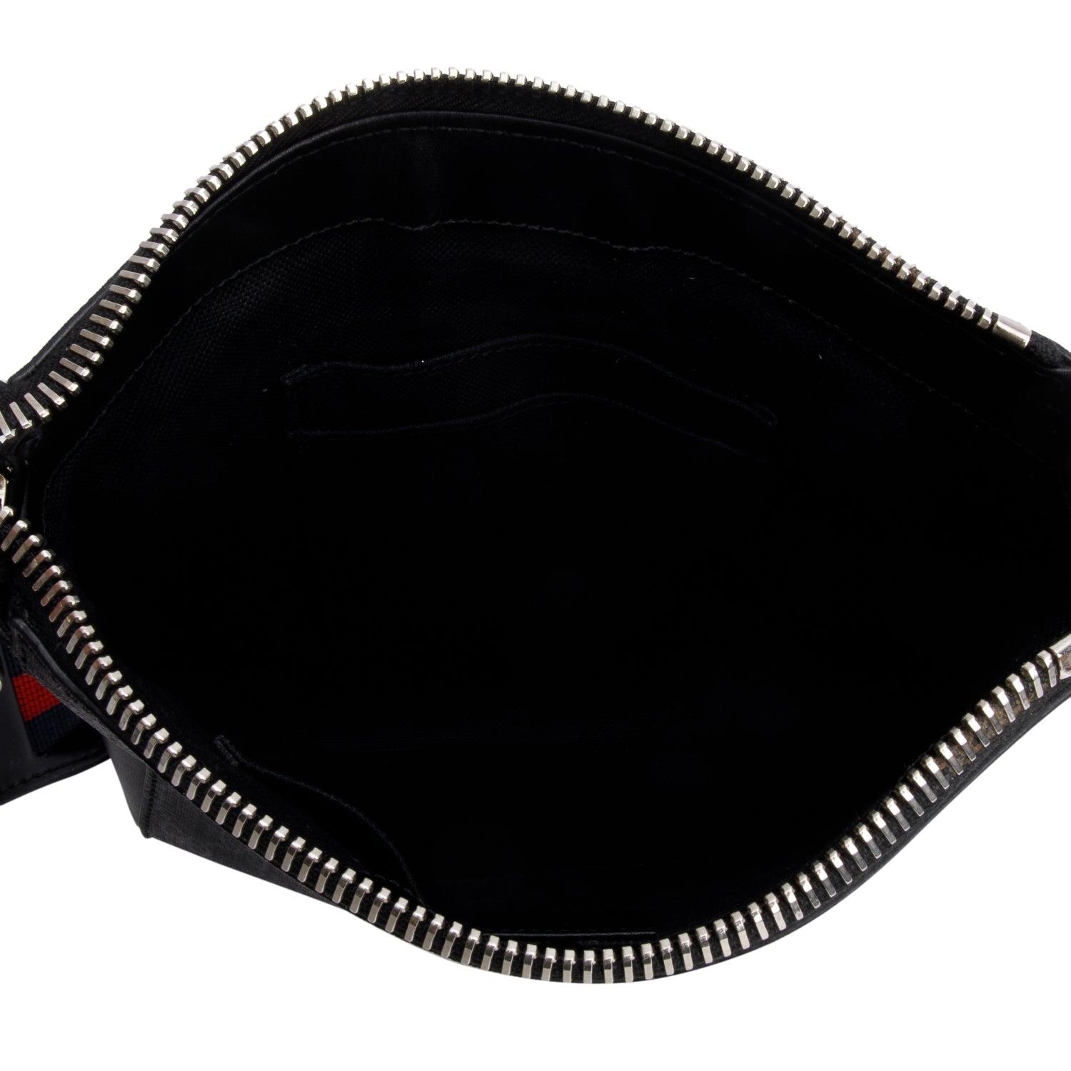 Gucci Black GG Supreme Small Messenger Bag