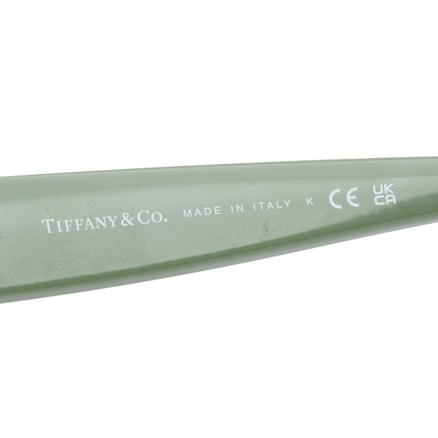 Tiffany & Co. TF 4206 Green Acetate T Oversize Square Sunglasses w/ Box & Case