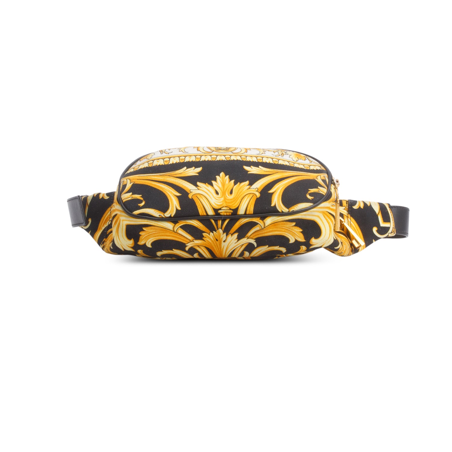 Versace Yellow Barocco Printed Belt Bag