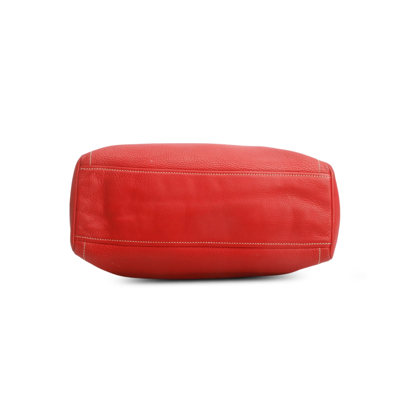 Prada Red Vitello Daino Easy Tote Bag w/ Authenticity Card