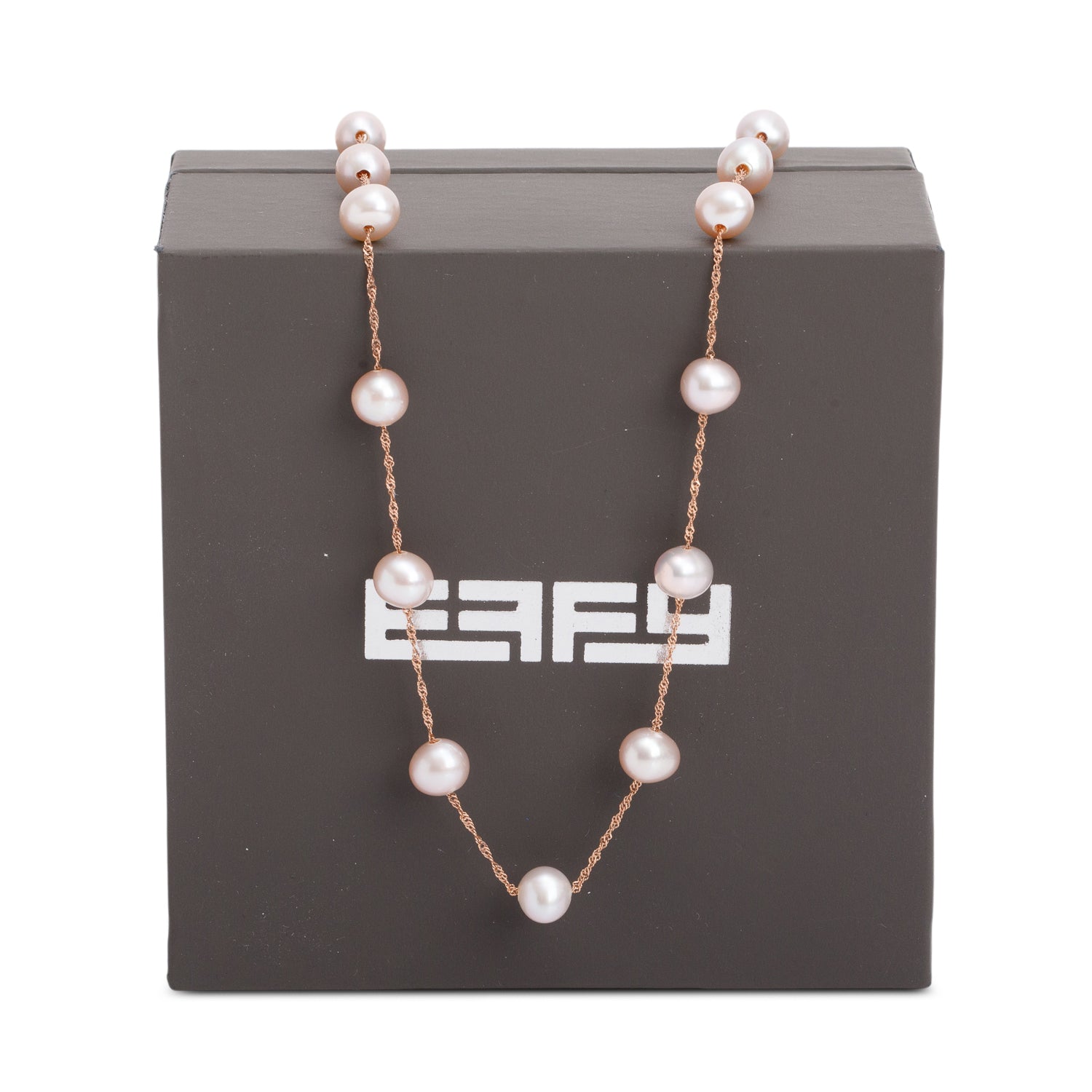 Effy 14k Rose Gold Fresh Water Pearl Necklace