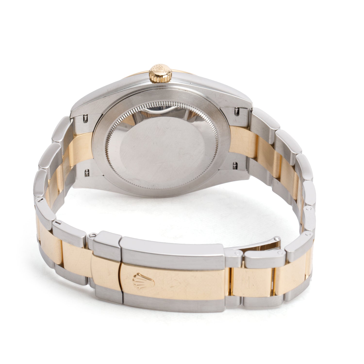 Rolex Stainless Steel & 18k Yellow Gold Datejust 41 MM Automatic Watch Wimbledon Dial 126333 w/ Box & Papers