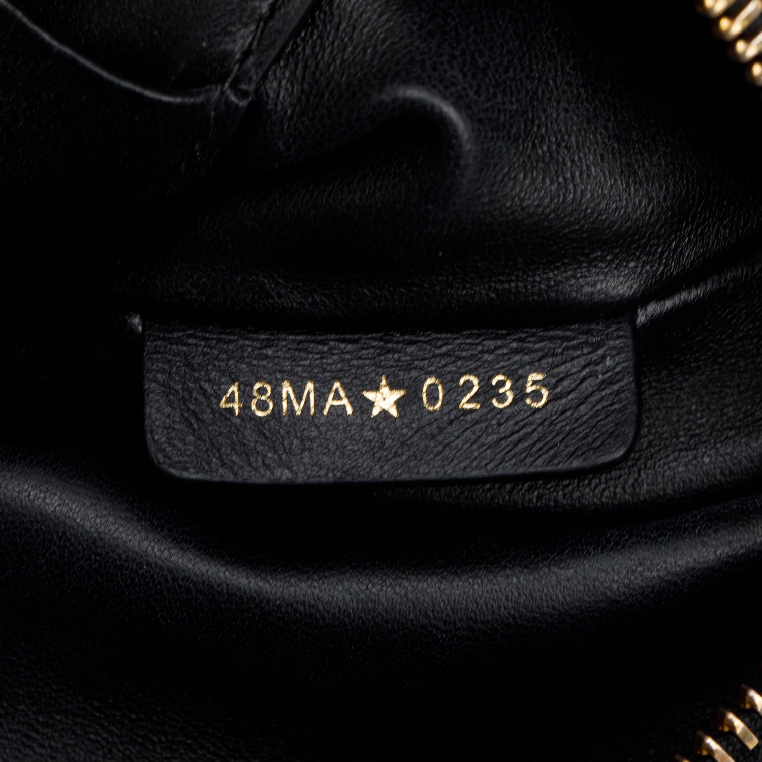 Christian Dior 2025 Black Macrocannage Lambskin Diorstar Hobo Bag w/ Box & Receipt
