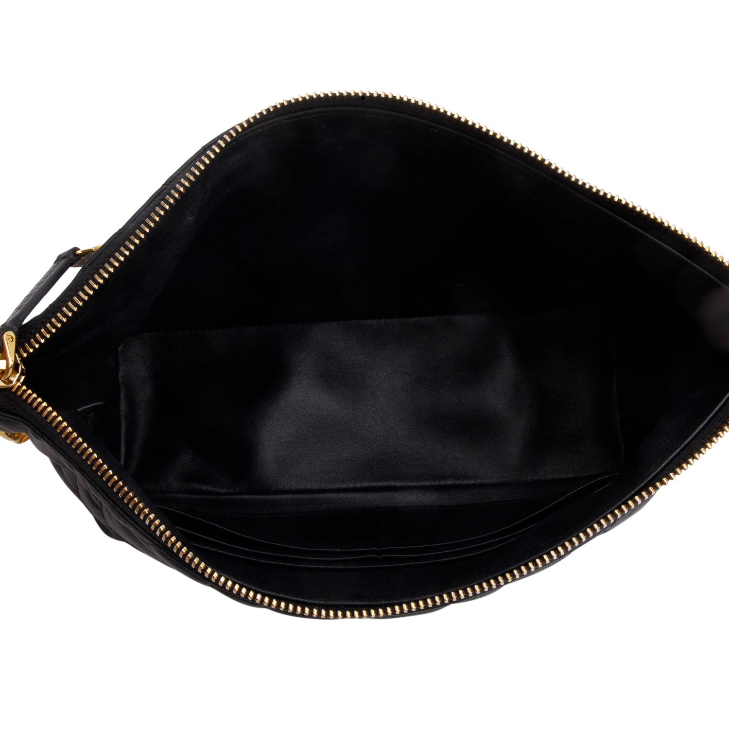 Christian Dior 2025 Black Macrocannage Lambskin Diorstar Hobo Bag w/ Box & Receipt