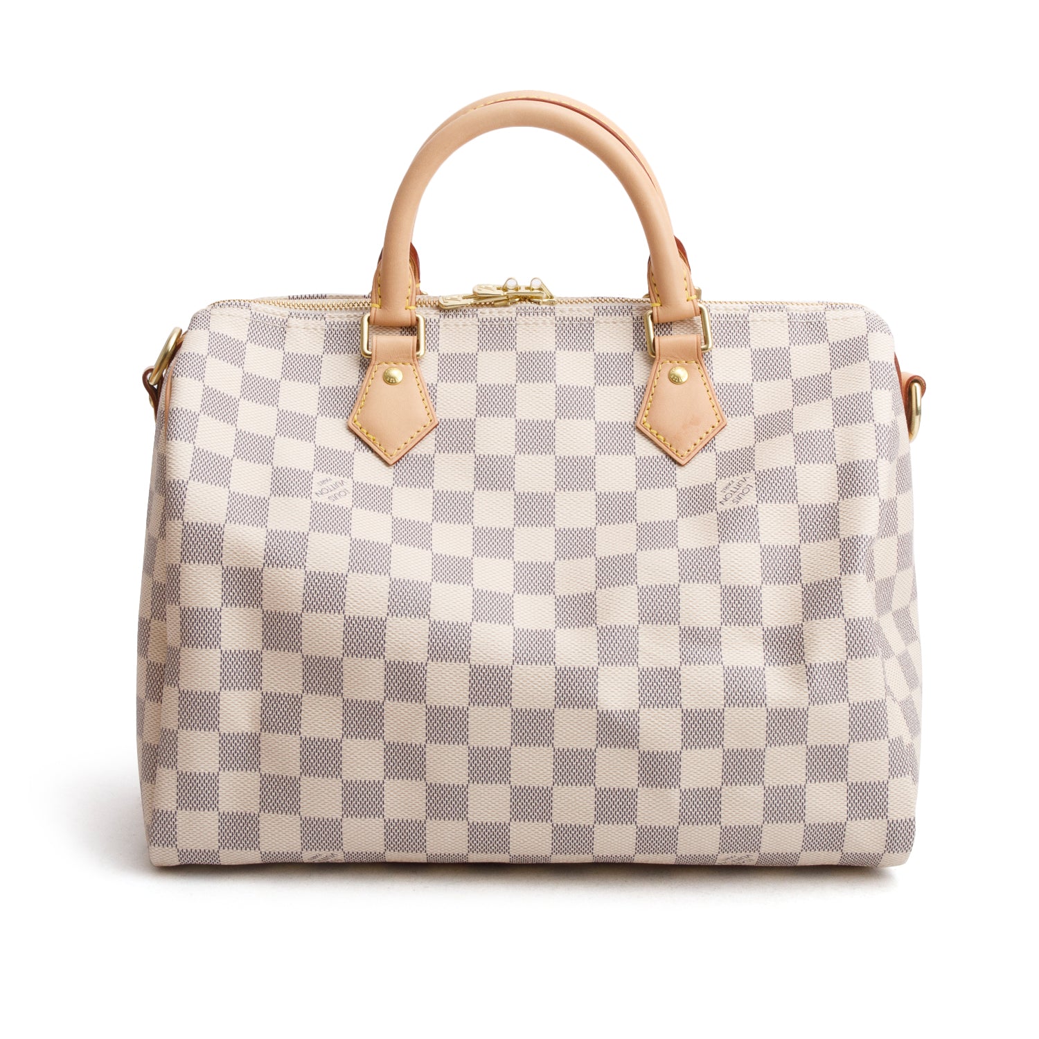 Louis Vuitton Damier Azur Speedy Bandouliere 30 w/ Box & Strap