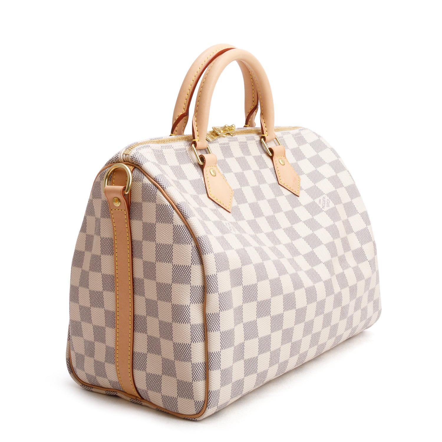 Louis Vuitton Damier Azur Speedy Bandouliere 30 w/ Box & Strap